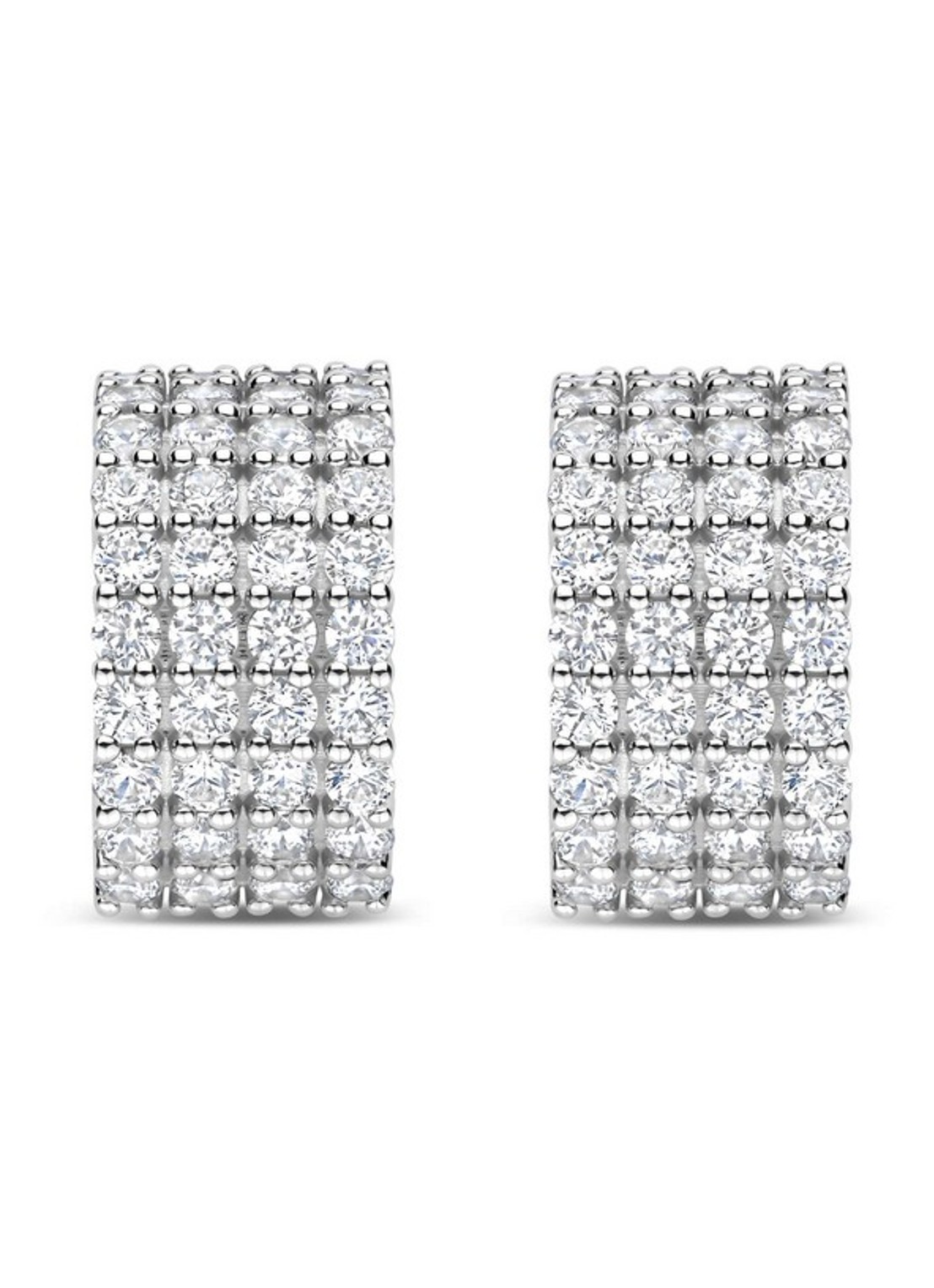 TI SENTO - Milano Oorringen met zirkonia 78083ZI - detail zilver