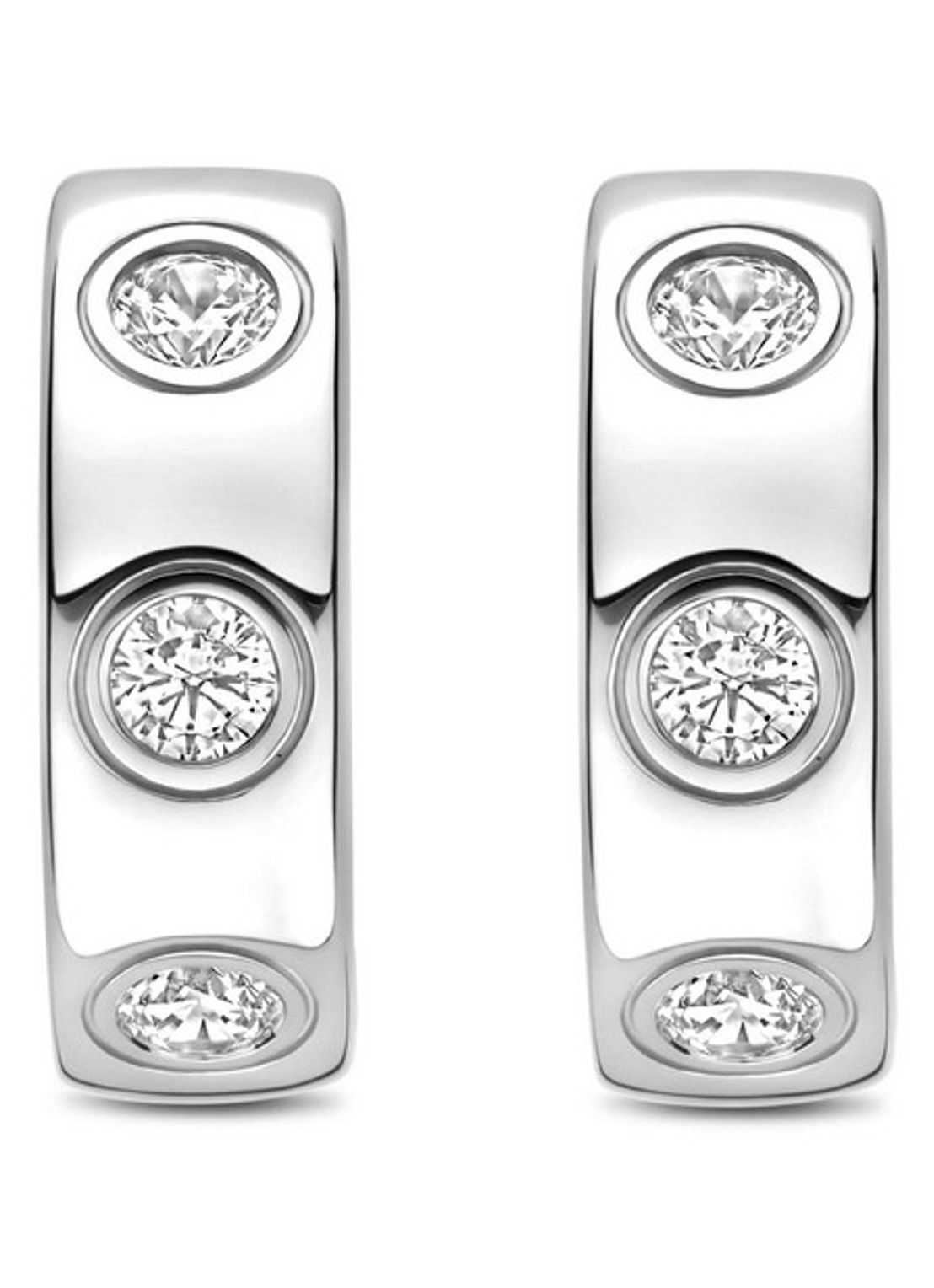 TI SENTO - Milano Oorringen van zilver 78046ZI - detail 3 zilver