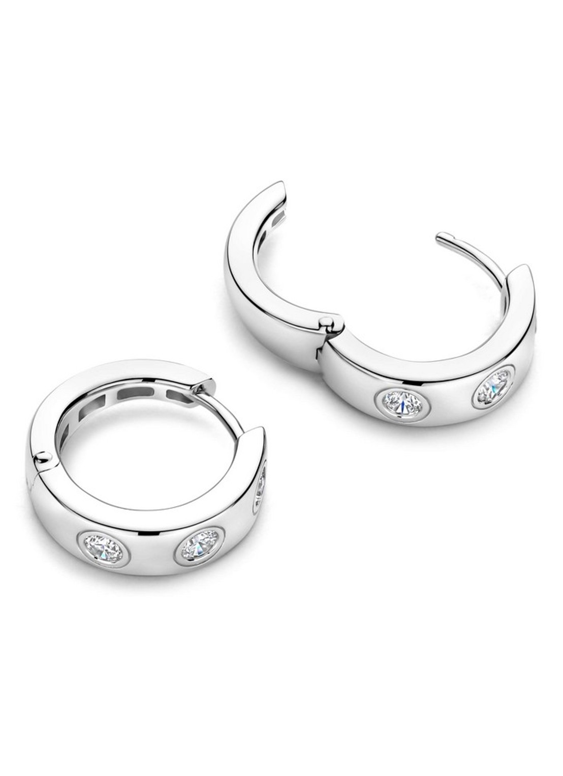 TI SENTO - Milano Oorringen van zilver 78046ZI - detail 4 zilver