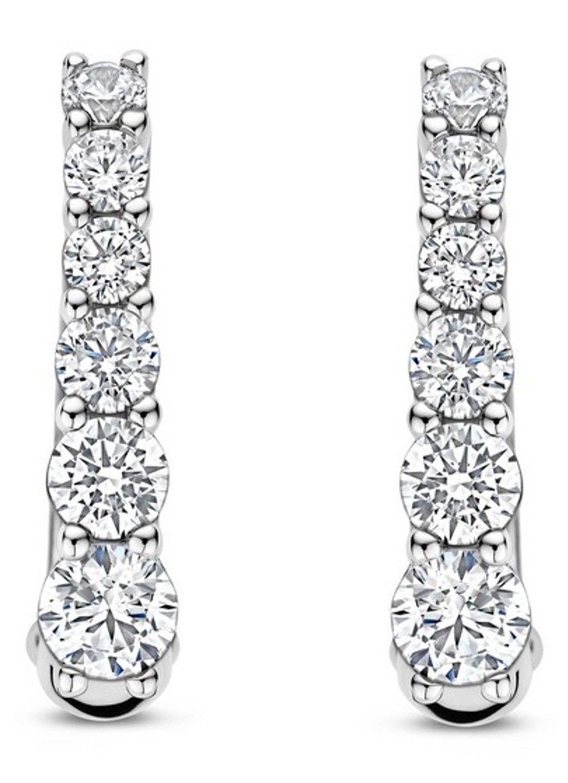 TI SENTO - Milano Oorringen van zilver 78075ZI - detail zilver