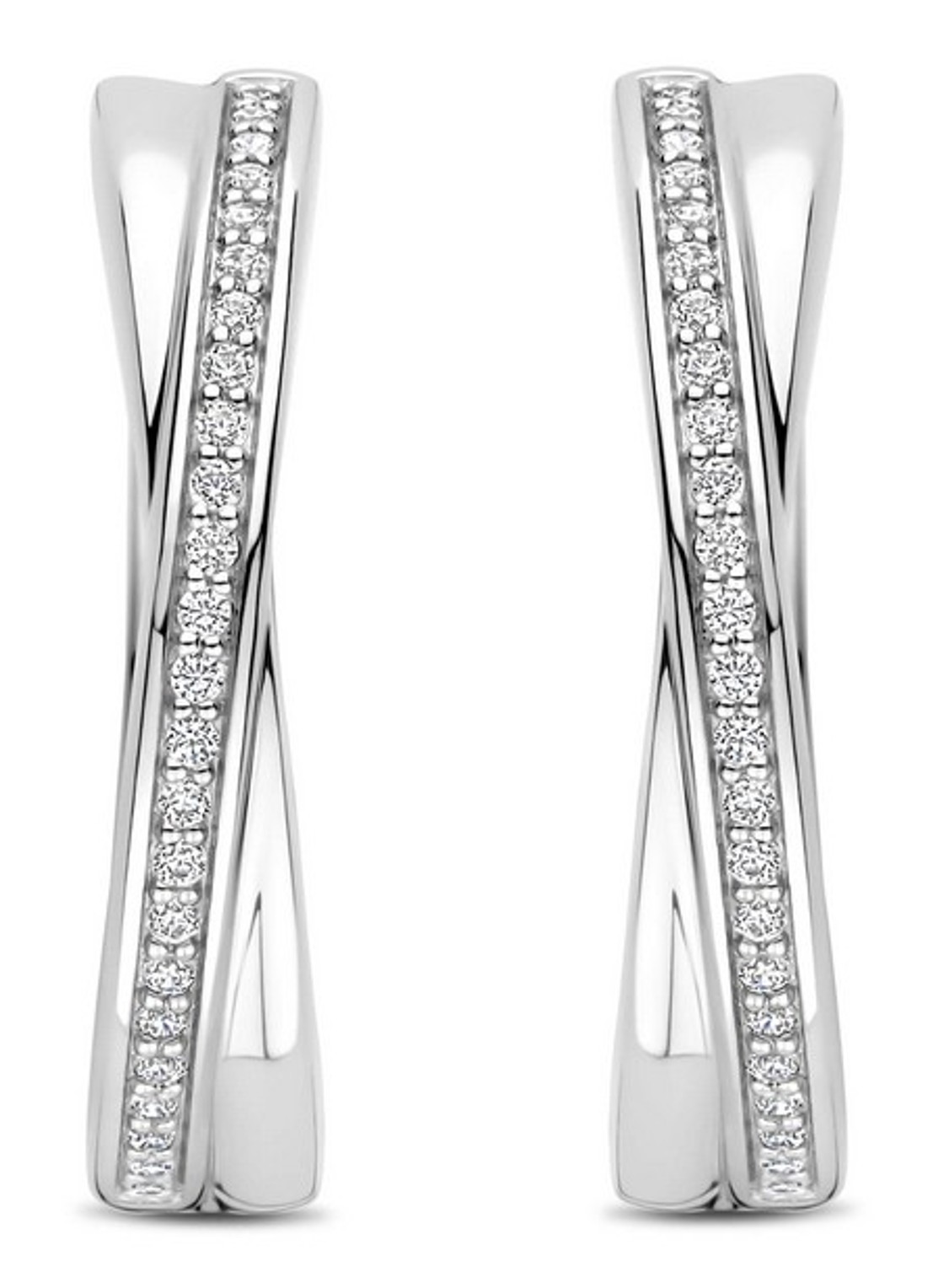 TI SENTO - Milano Oorringen van zilver 78099ZI - detail zilver