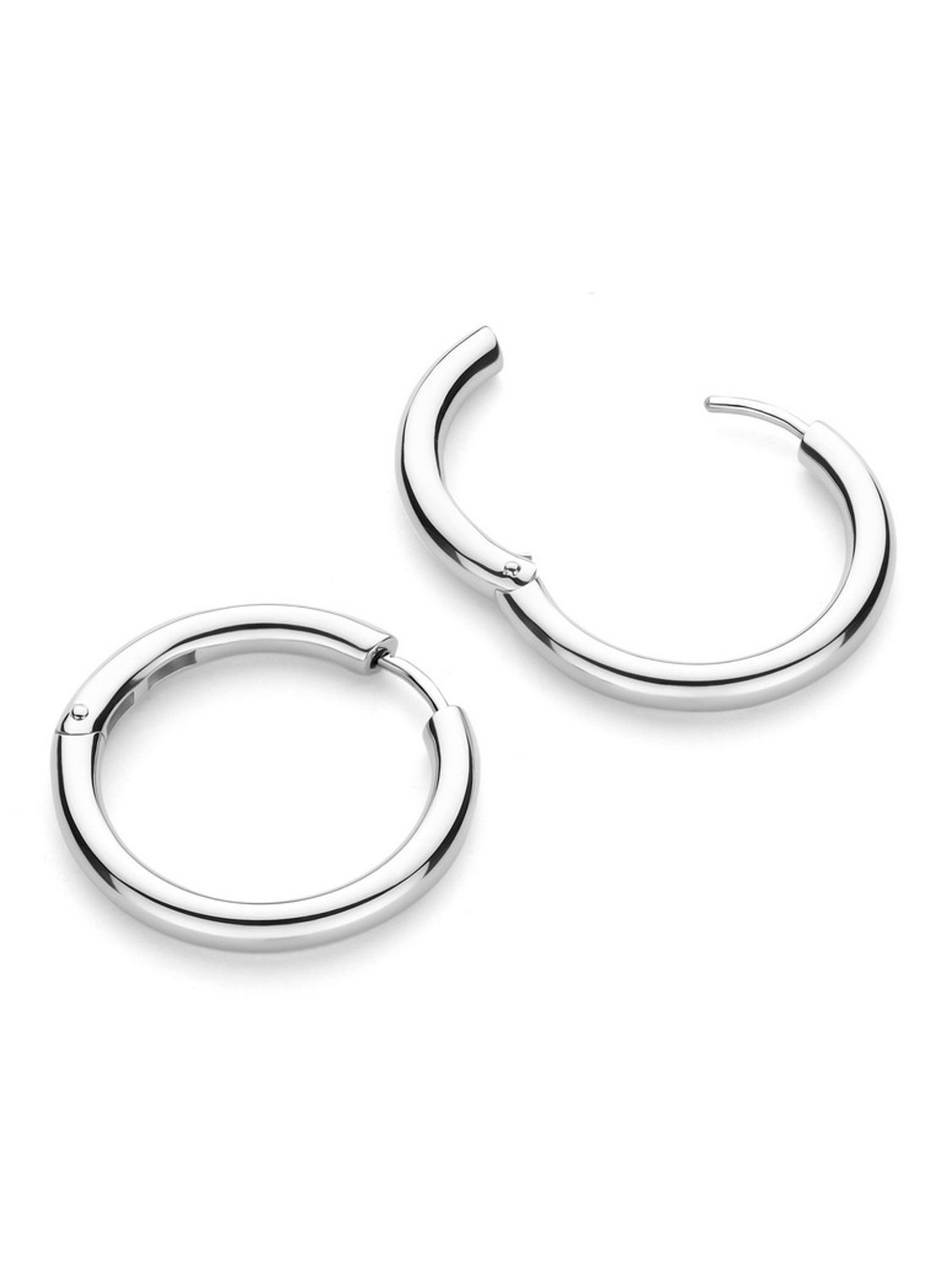 TI SENTO - Milano Oorringen van zilver 78120SI - detail 4 zilver