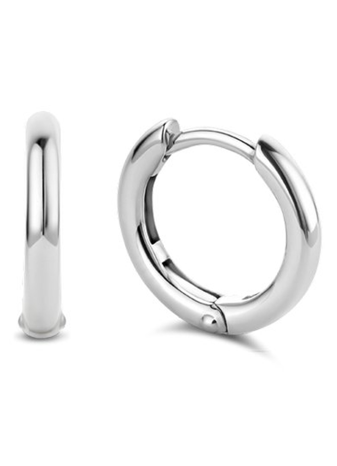 TI SENTO - Milano Oorringen van zilver 7812SI - voorkant 6 zilver