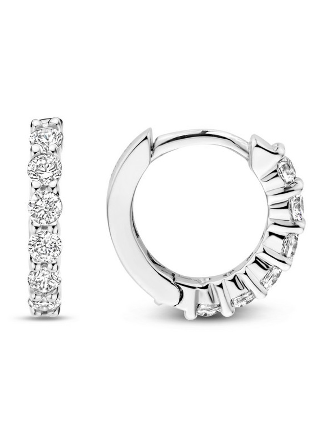 TI SENTO - Milano Oorringen van zilver 7956ZI - detail 2 zilver