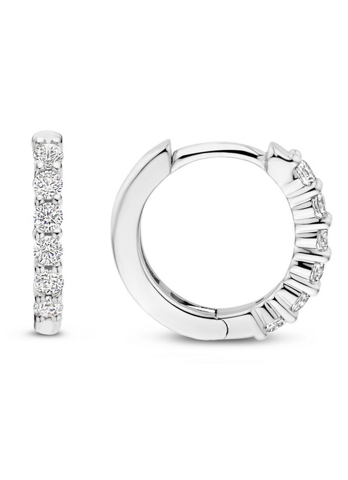 TI SENTO - Milano Oorringen van zilver 7957ZI - detail 2 zilver