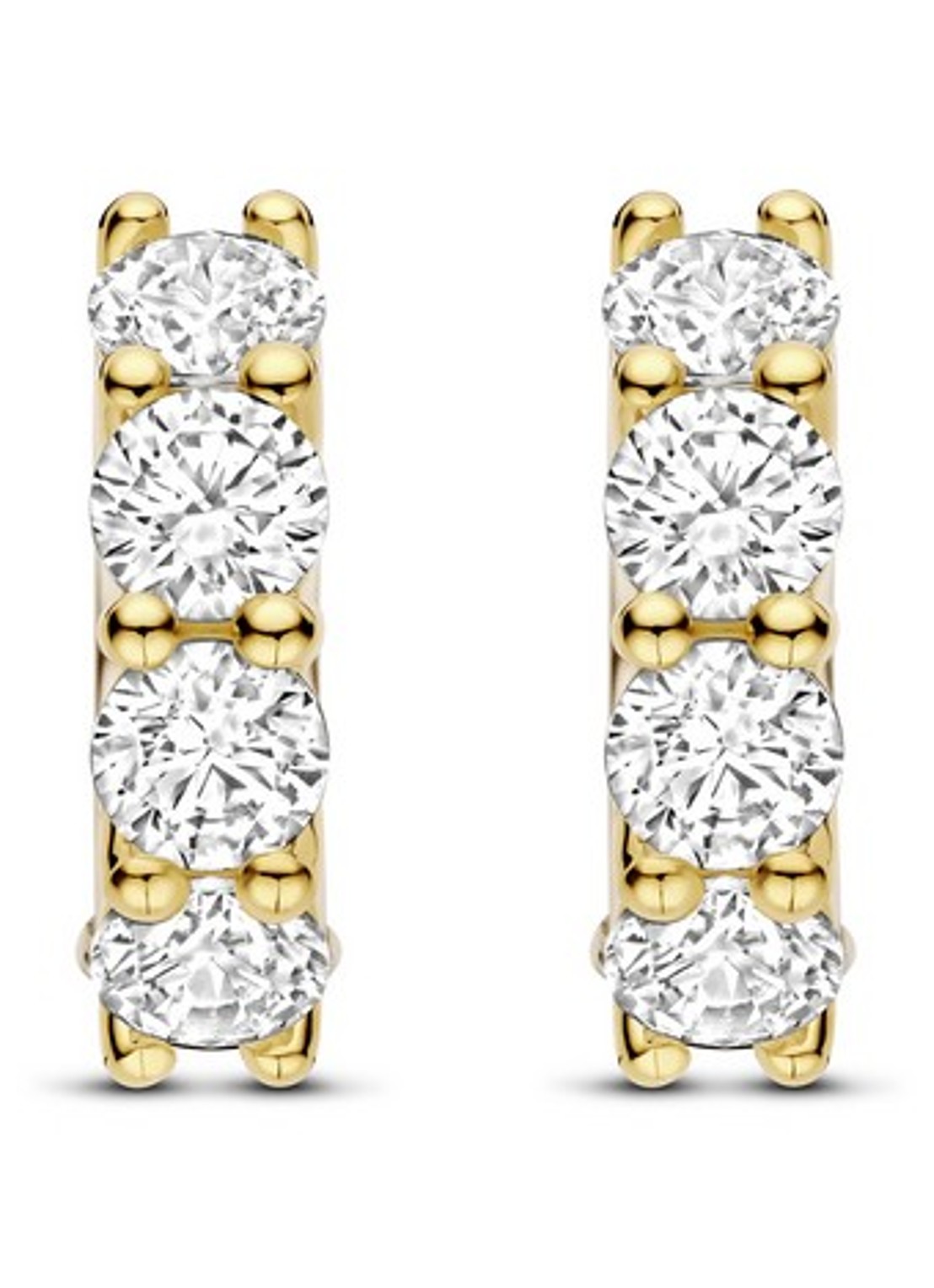 TI SENTO - Milano Oorringen verguld 78023ZY - detail goud