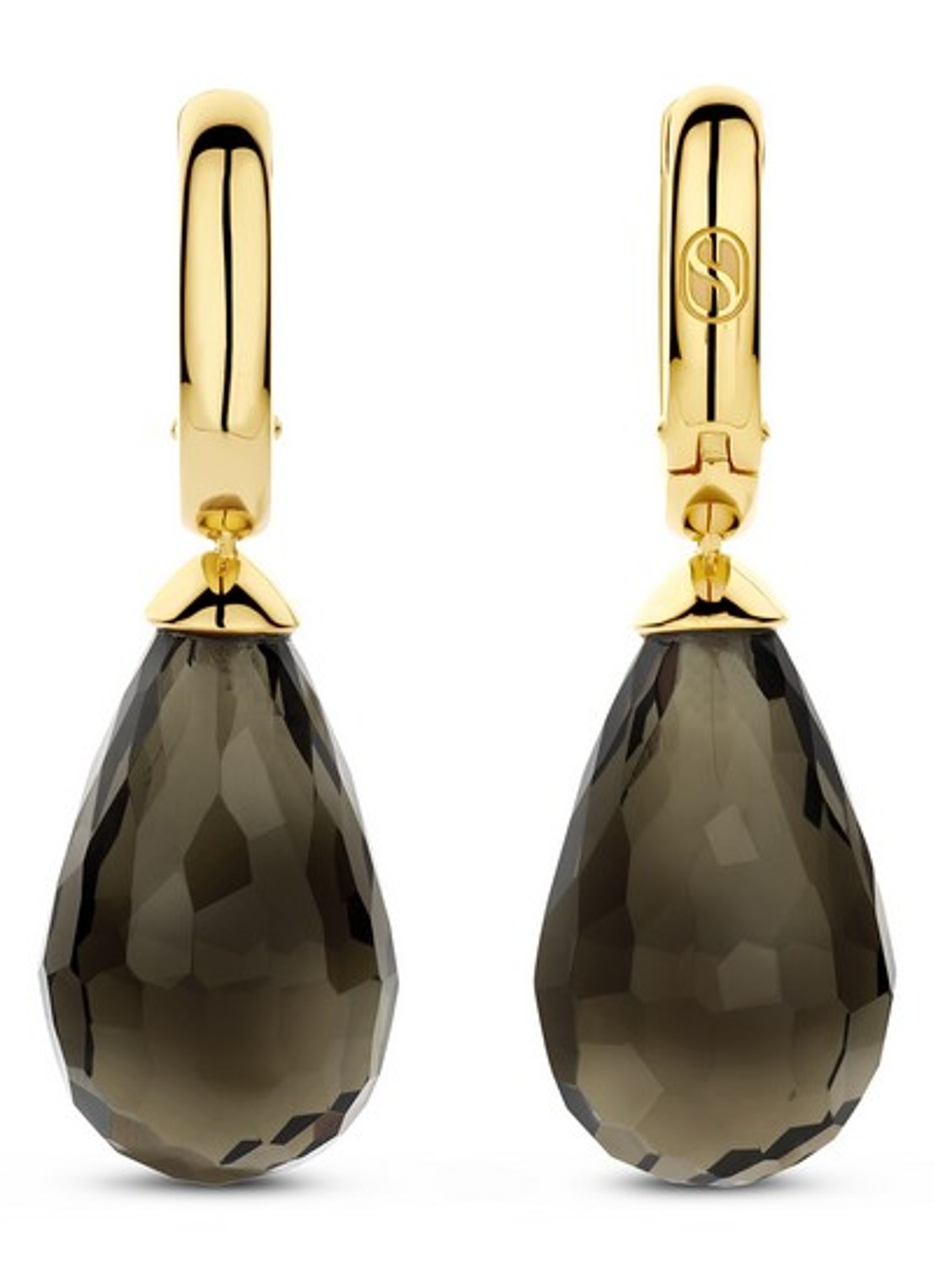 TI SENTO - Milano Oorringen verguld 78037KA - detail 4 goud
