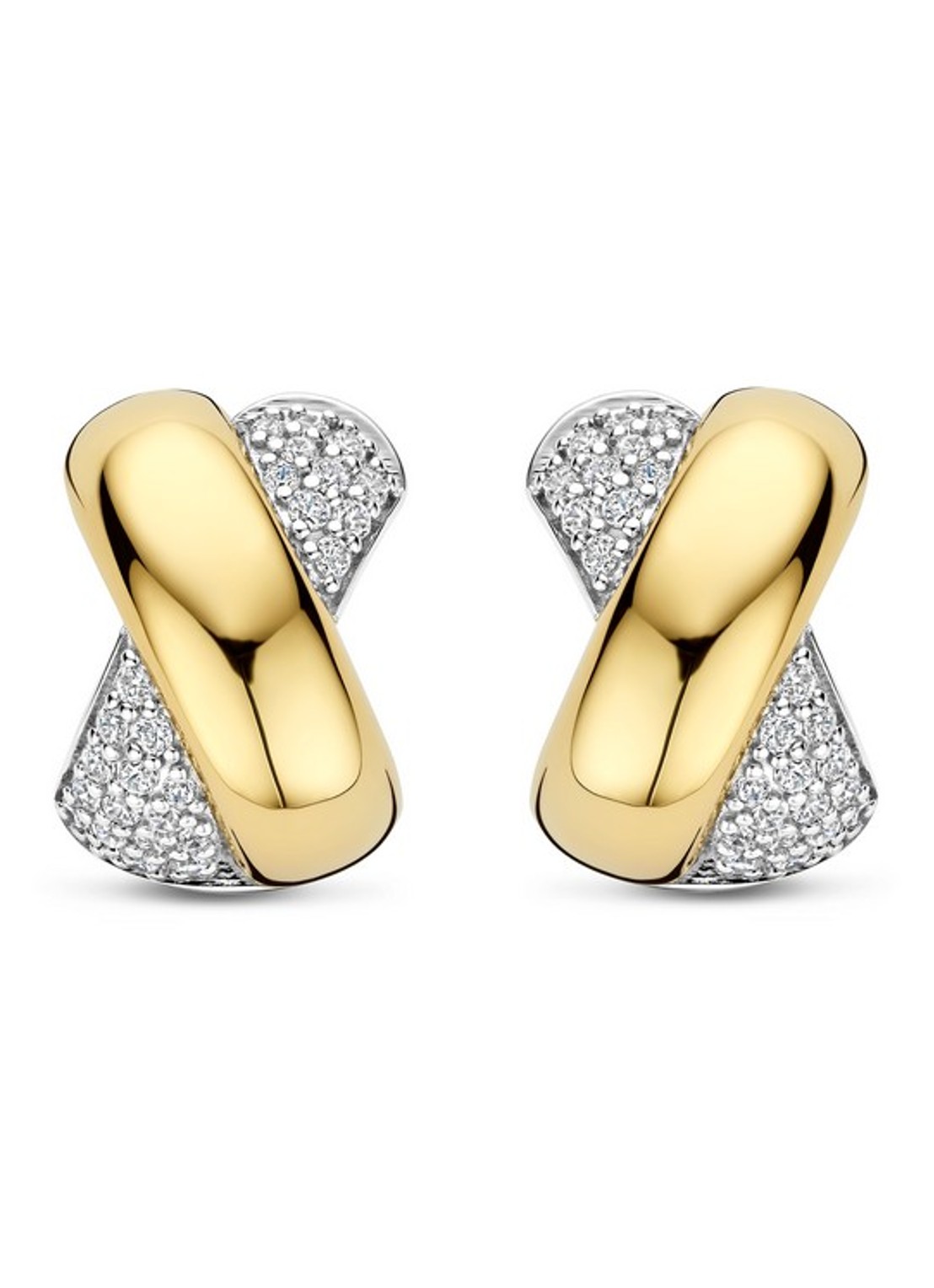 TI SENTO - Milano Oorringen verguld 78047ZY - detail 3 goud