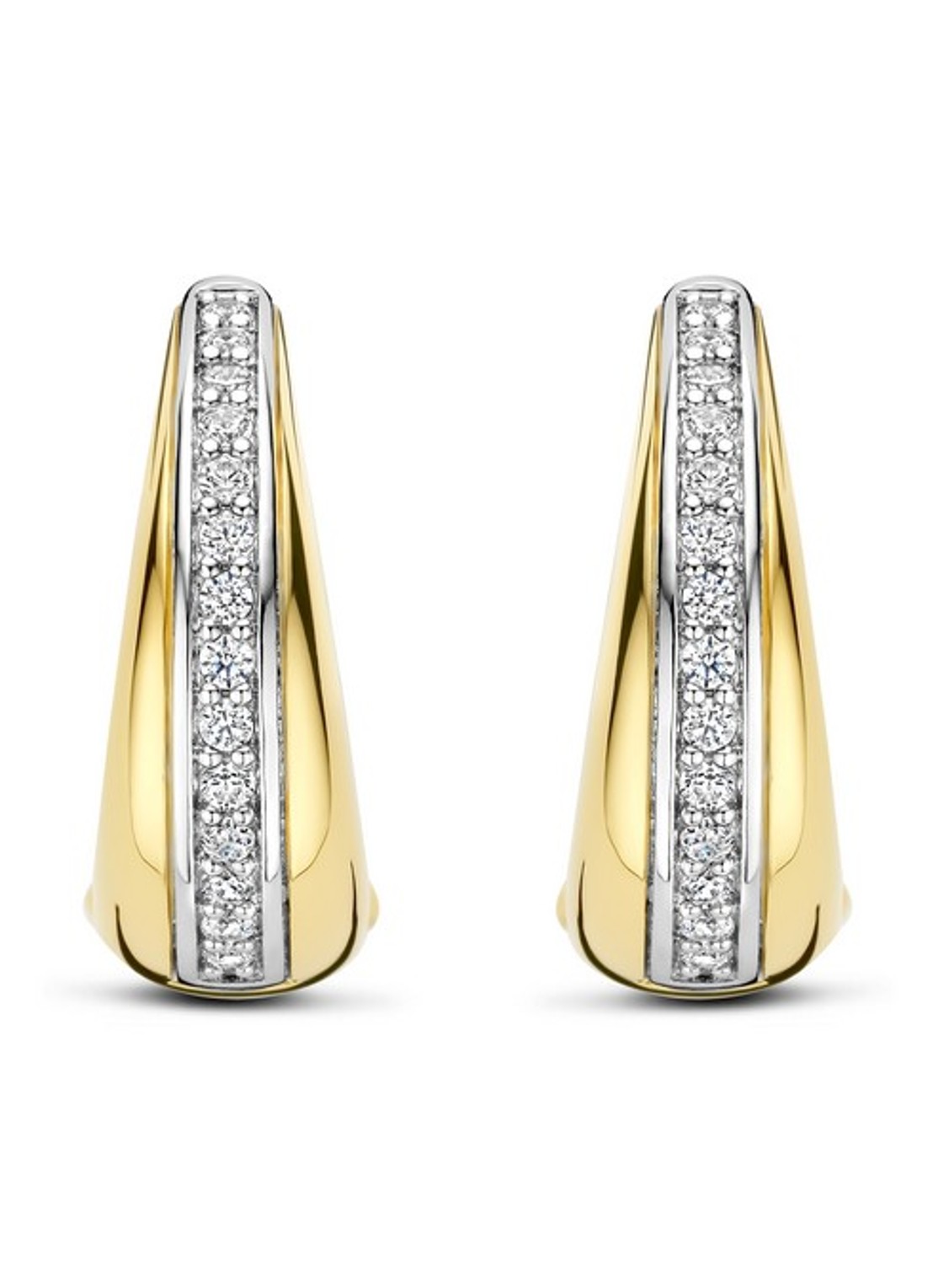 TI SENTO - Milano Oorringen verguld 78049ZY - detail goud