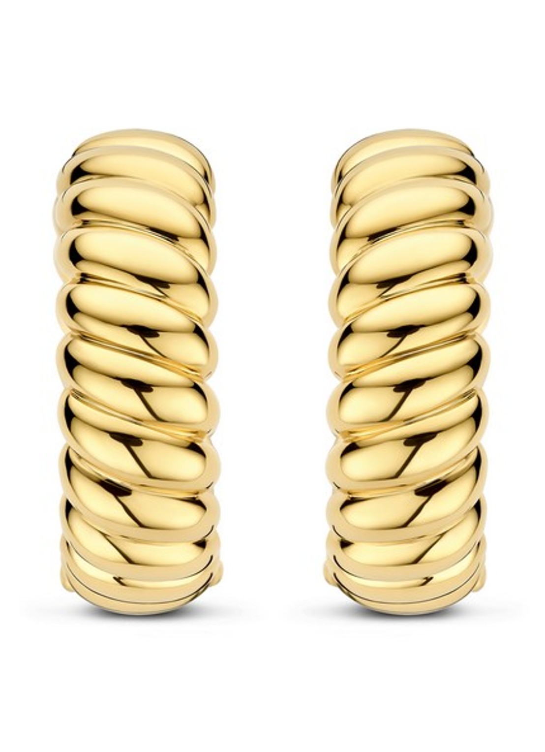 TI SENTO - Milano Oorringen verguld 78066SY - detail 3 goud