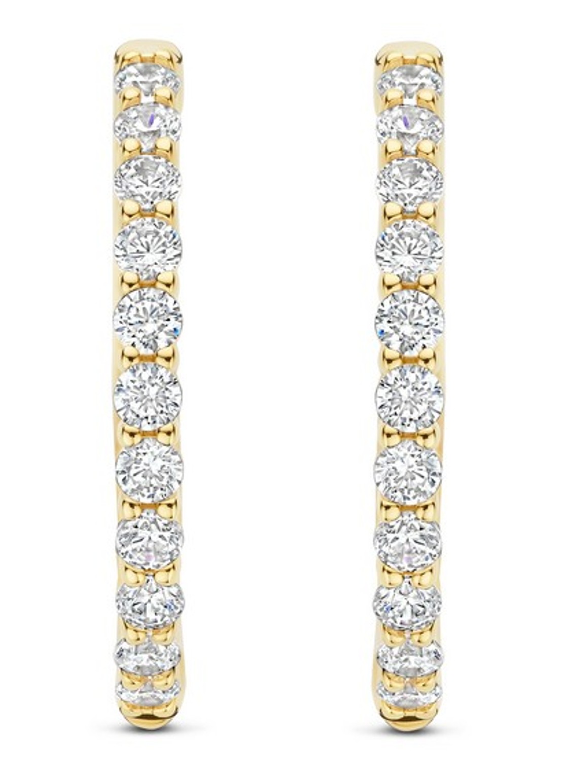 TI SENTO - Milano Oorringen verguld 78077ZY - detail goud