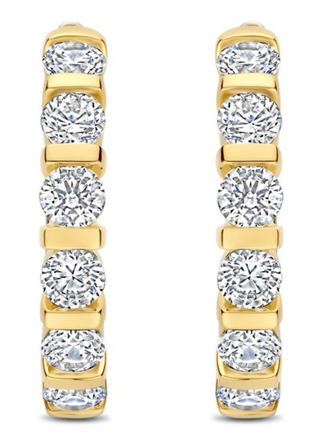 TI SENTO - Milano Oorringen verguld 78084ZY - detail goud