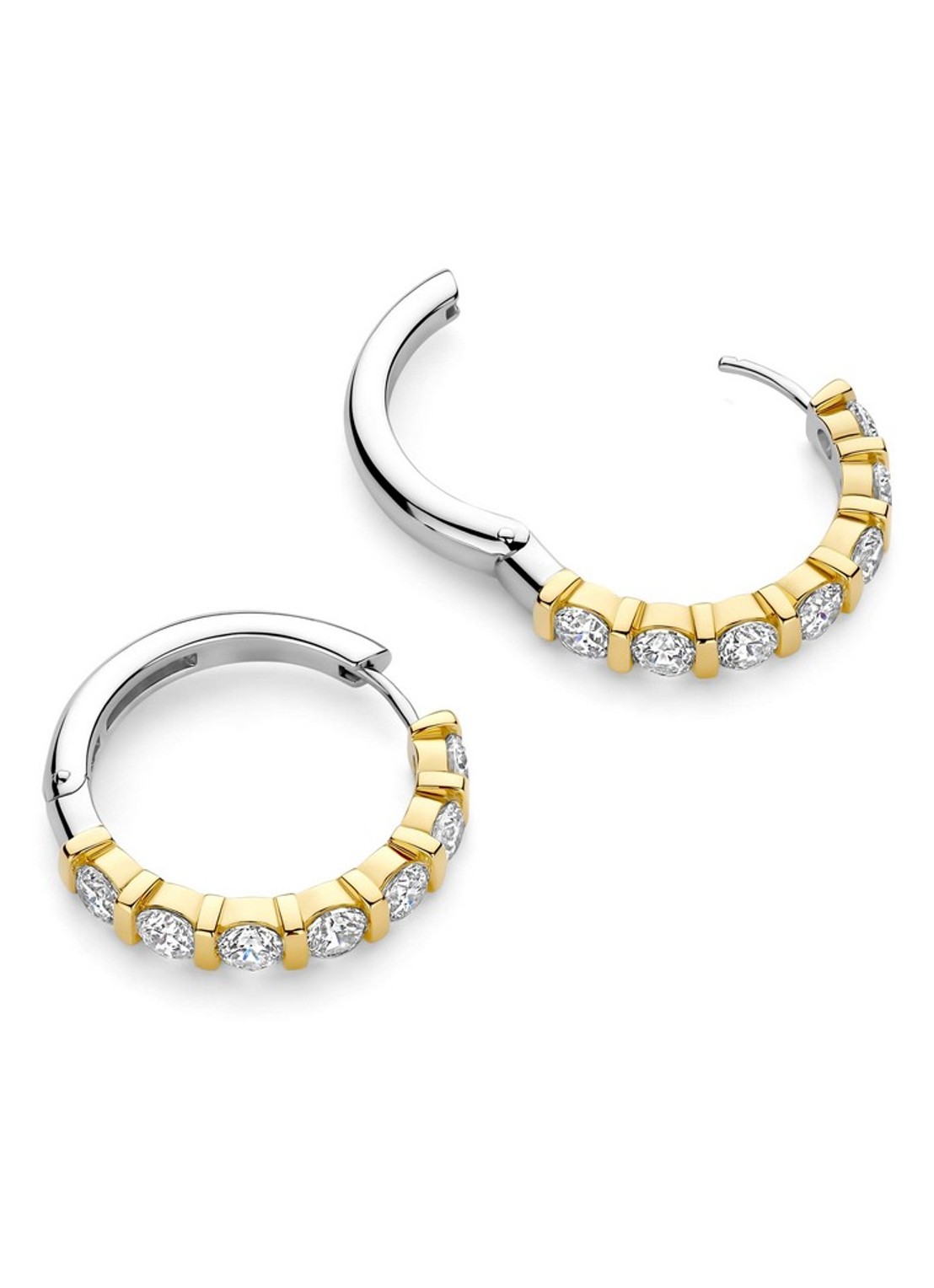 TI SENTO - Milano Oorringen verguld 78084ZY - detail 2 goud