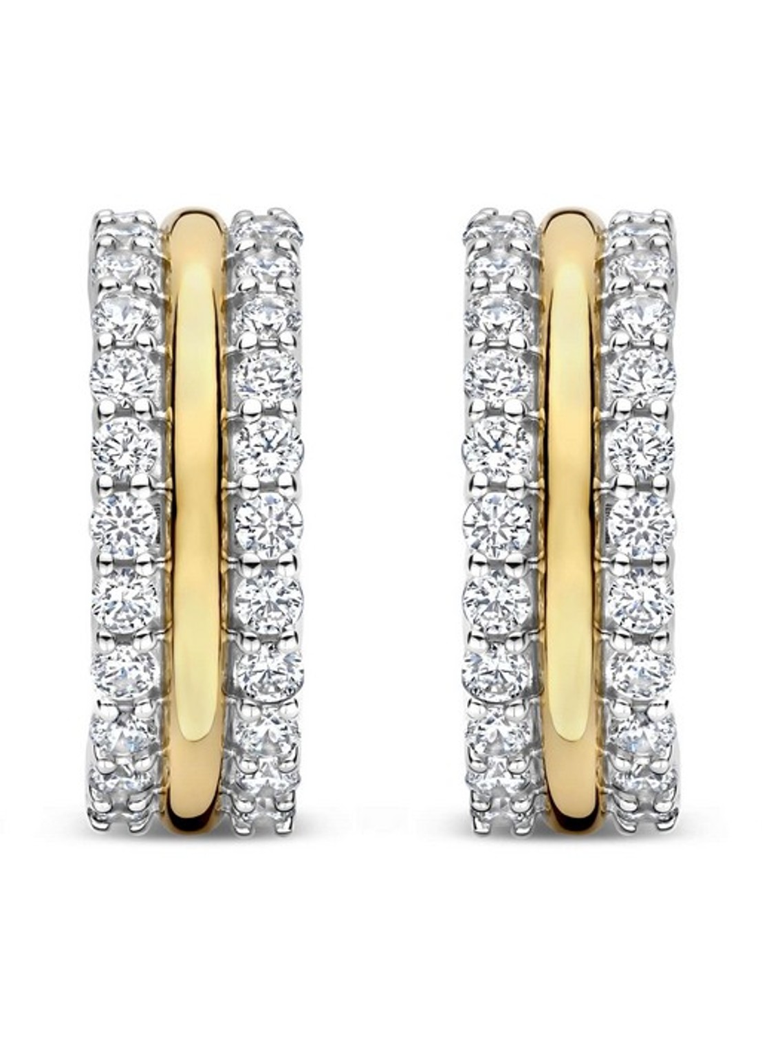 TI SENTO - Milano Oorringen verguld 78101ZY - detail goud