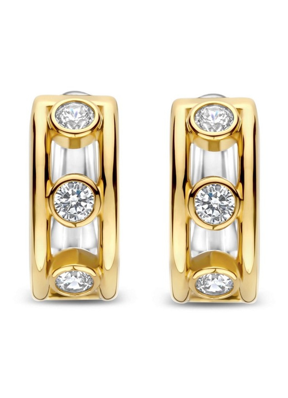TI SENTO - Milano Oorringen verguld 78111ZY - detail 3 goud