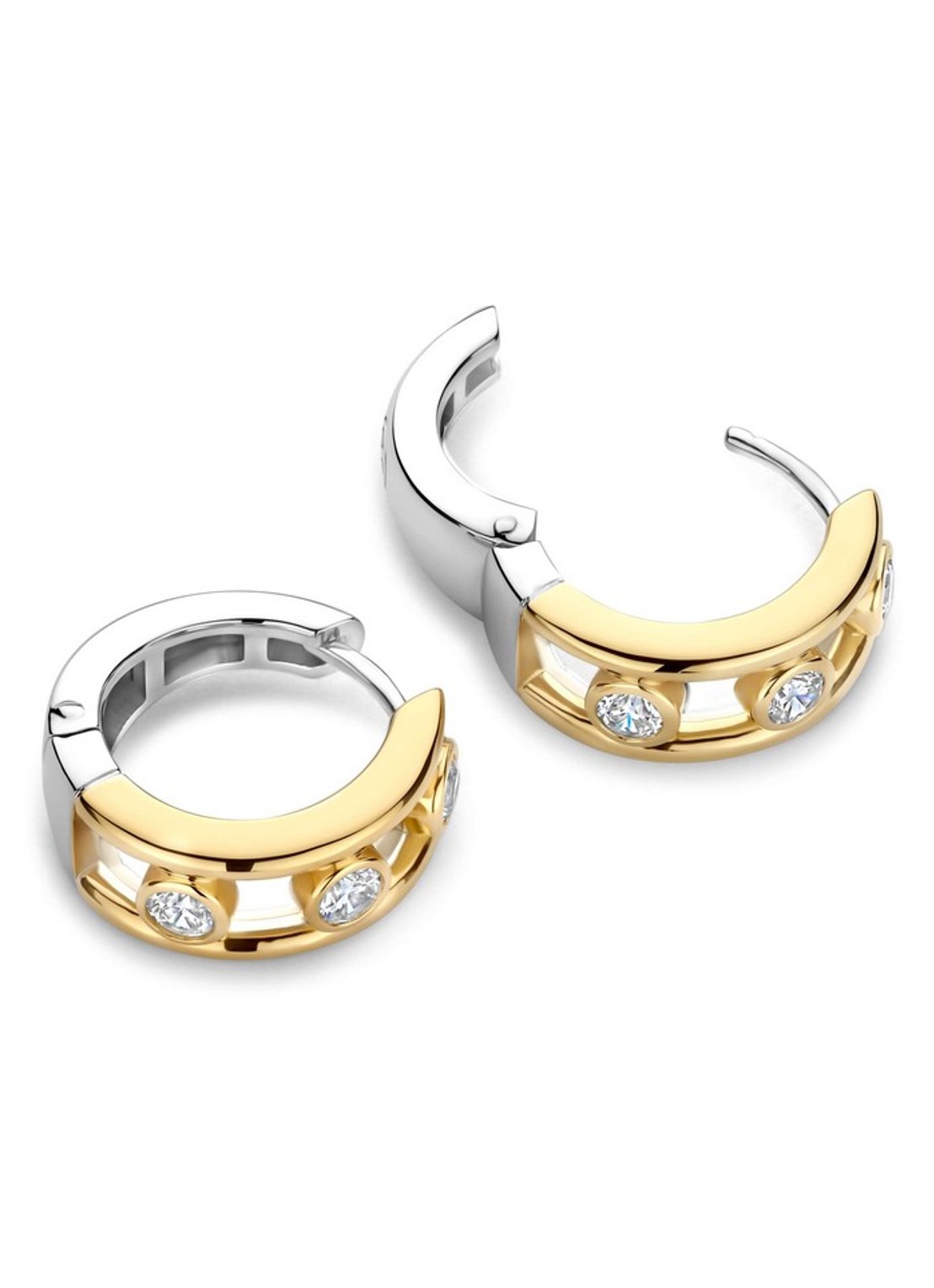 TI SENTO - Milano Oorringen verguld 78111ZY - detail 4 goud