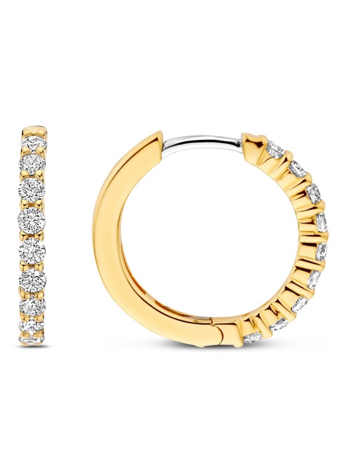 TI SENTO - Milano Oorringen verguld 7958ZY - detail goud