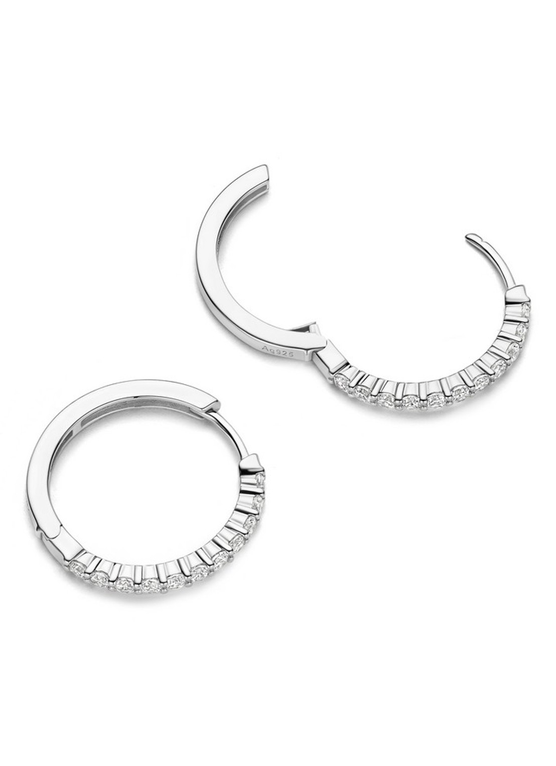 TI SENTO - Milano Oorstekers van zilver 78077ZI - detail 3 zilver