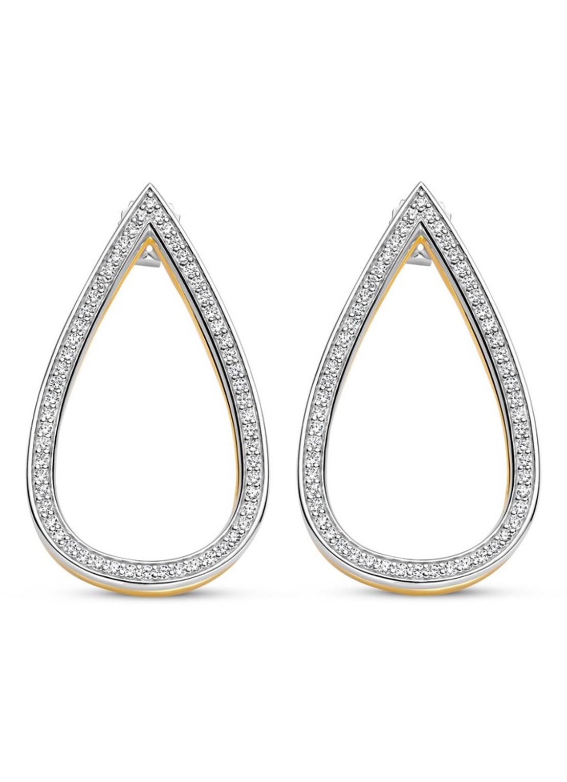 TI SENTO - Milano Oorstekers van zilver 78107ZY - detail zilver