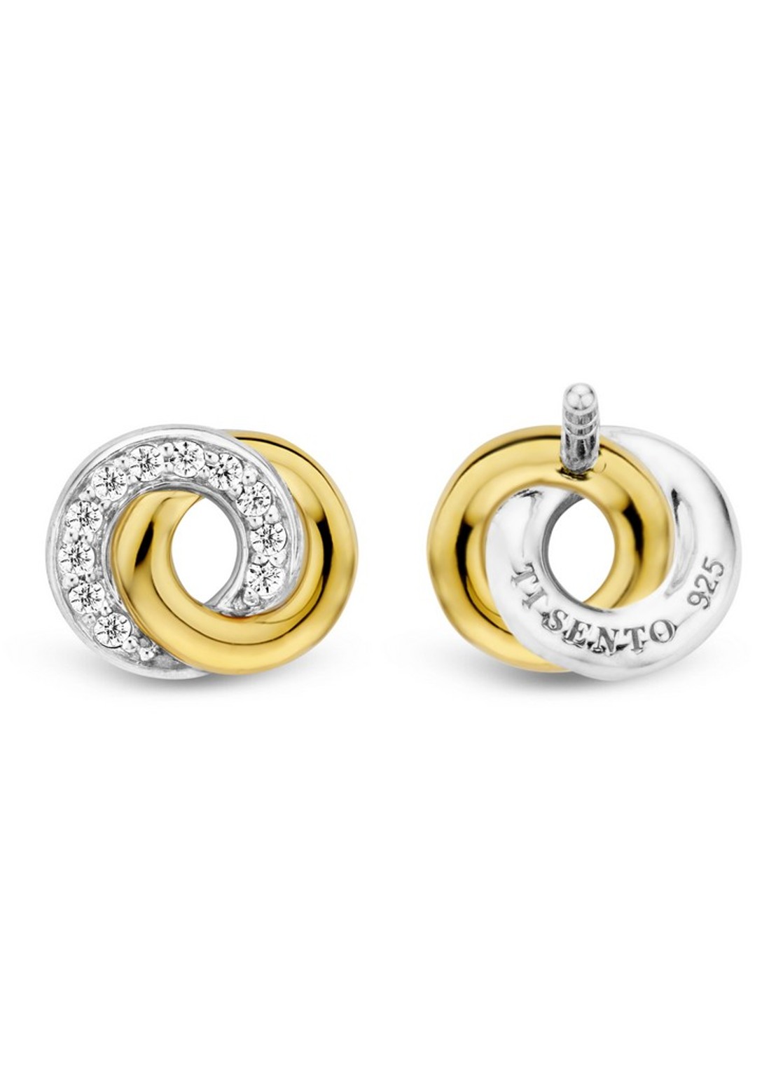 TI SENTO - Milano Oorstekers verguld 7784ZY - detail 2 goud