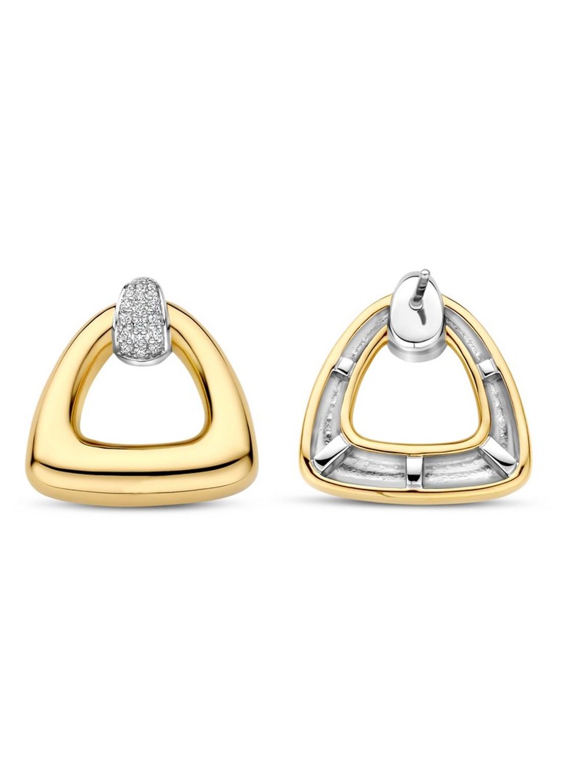 TI SENTO - Milano Oorstekers verguld 78034ZY - detail 4 goud