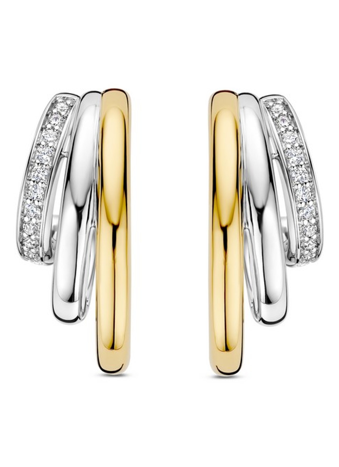 TI SENTO - Milano Oorstekers verguld 78068ZY - detail 3 goud