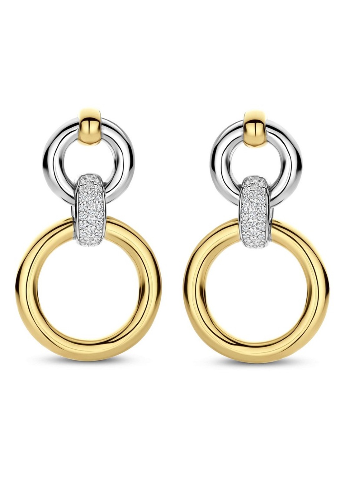 TI SENTO - Milano Oorstekers verguld 78089ZY - detail goud