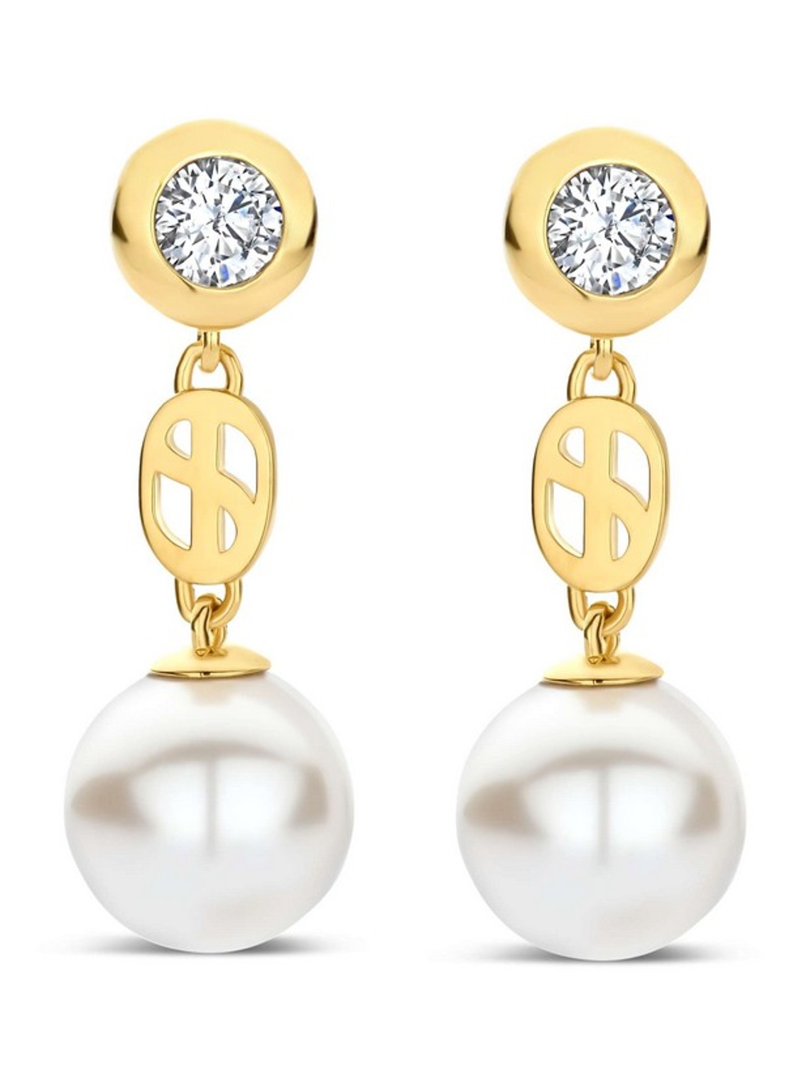 TI SENTO - Milano Oorstekers verguld 78096YP - detail goud