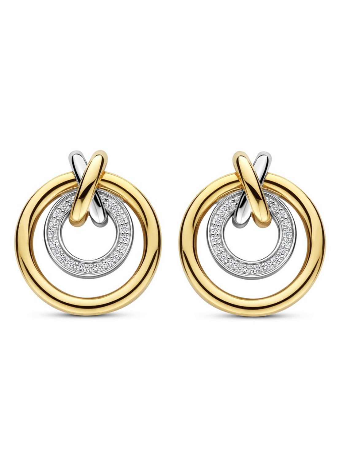 TI SENTO - Milano Oorstekers verguld 78098ZY - detail 3 zilver