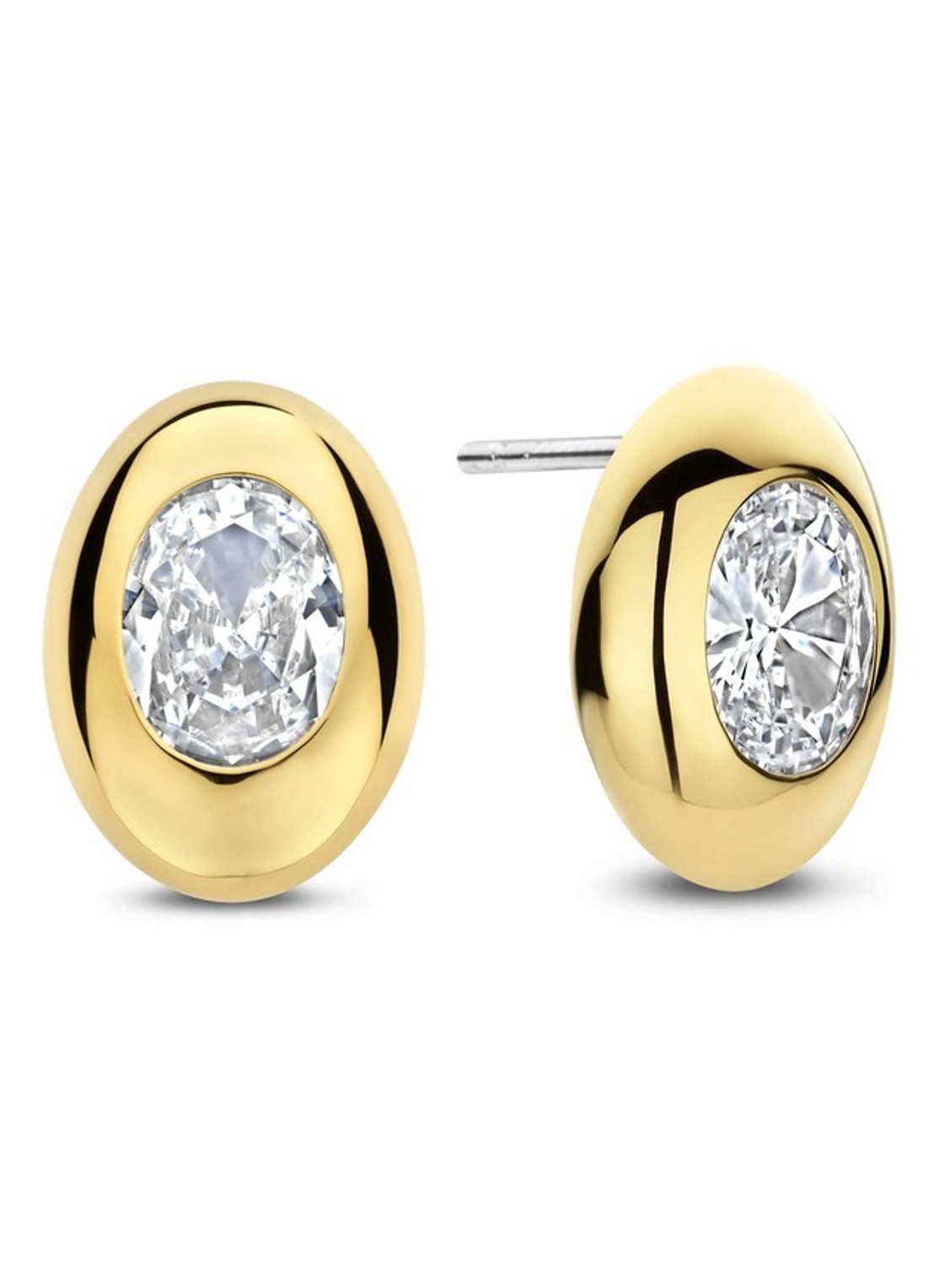 TI SENTO - Milano Oorstekers verguld 78108ZY - voorkant 3 goud