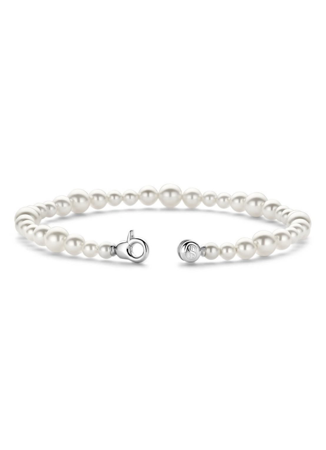 TI SENTO - Milano  Parelarmband van zilver 23074PW - detail 2 parelmoer