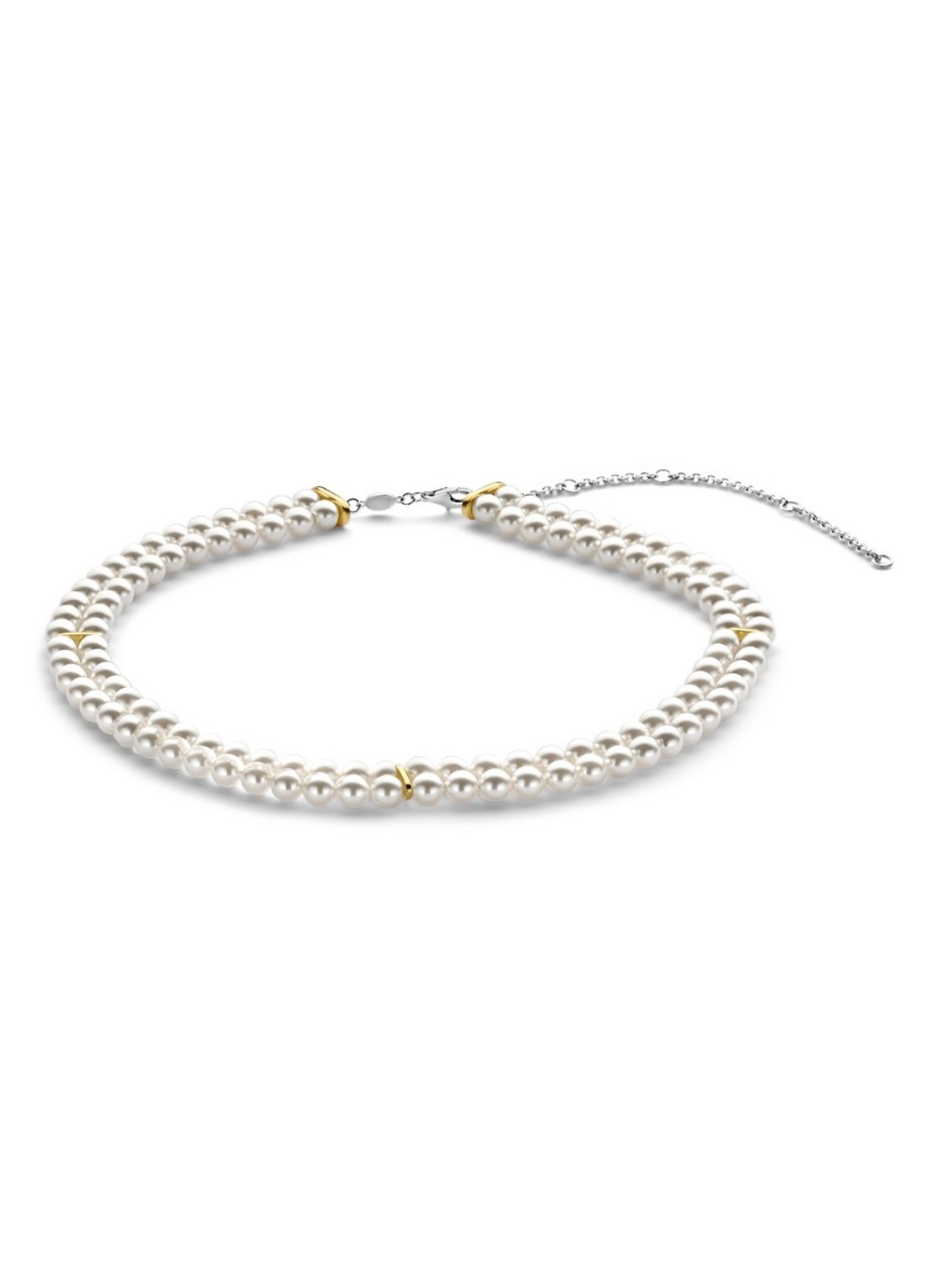 TI SENTO - Milano Parelketting 34098YP - detail 2 parelmoer