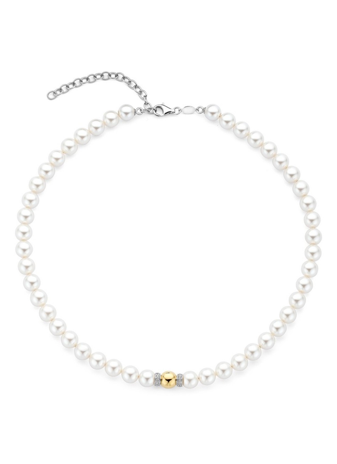 TI SENTO - Milano Parelketting 34112YP - detail 3 parelmoer