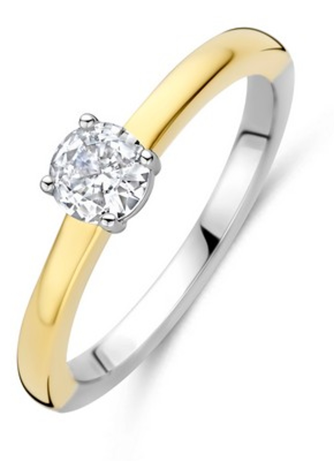 TI SENTO - Milano Ring 12110ZY - voorkant 4 goud