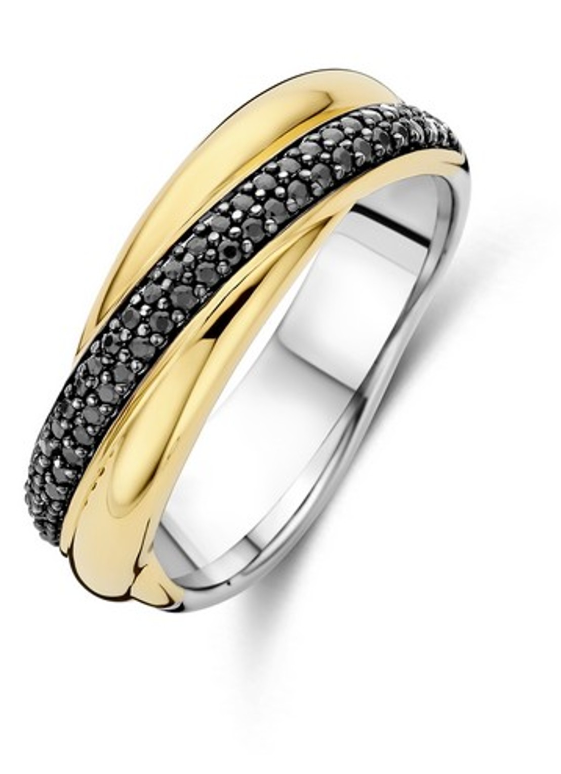 TI SENTO - Milano Ring 12343BY - voorkant goud