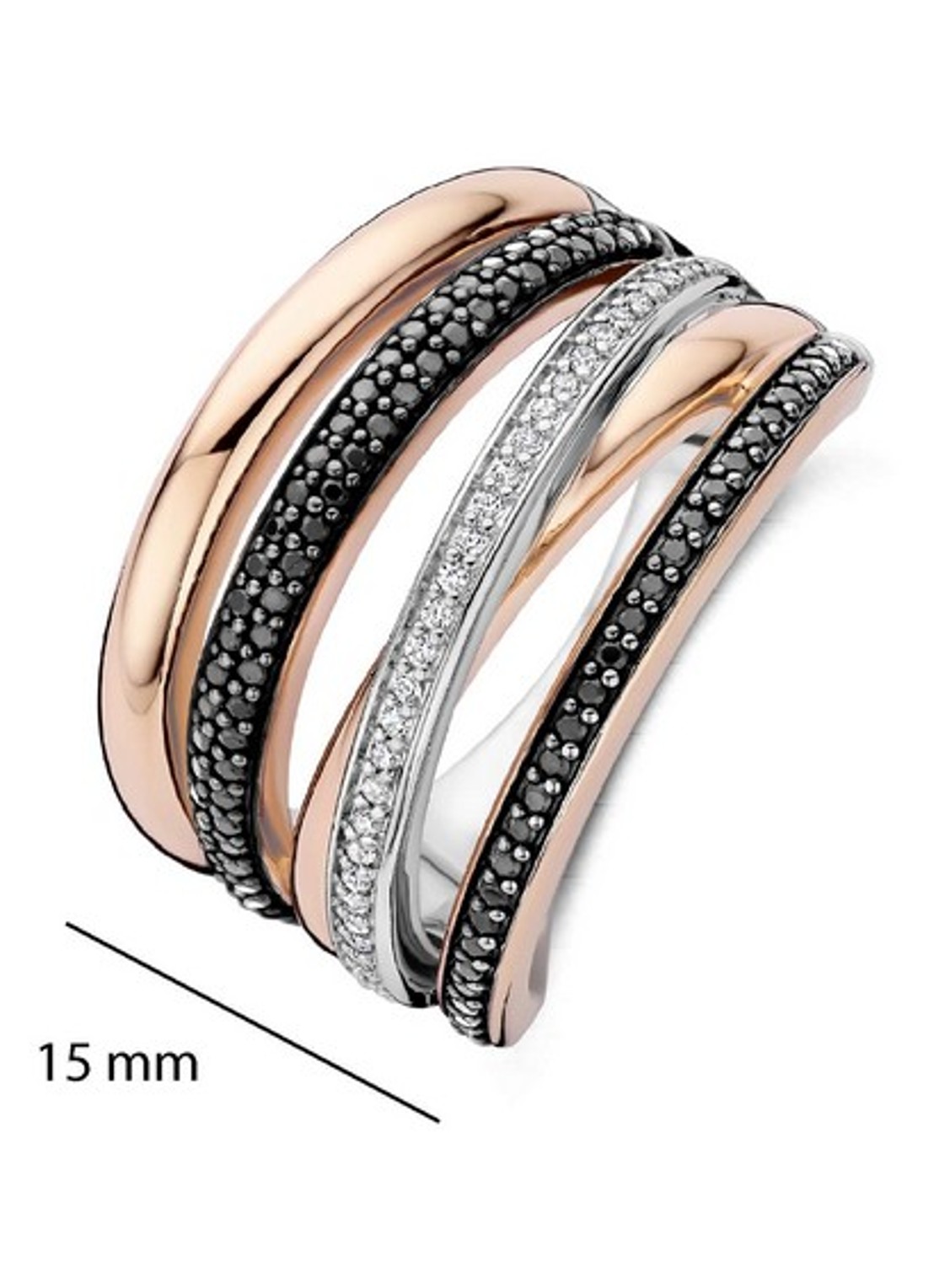 TI SENTO - Milano Ring 12401BR - detail 5 roségoud