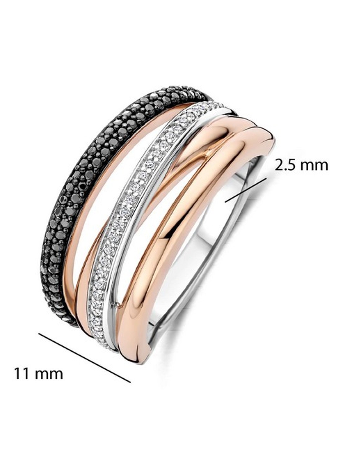 TI SENTO - Milano Ring 12402BR - detail 3 roségoud