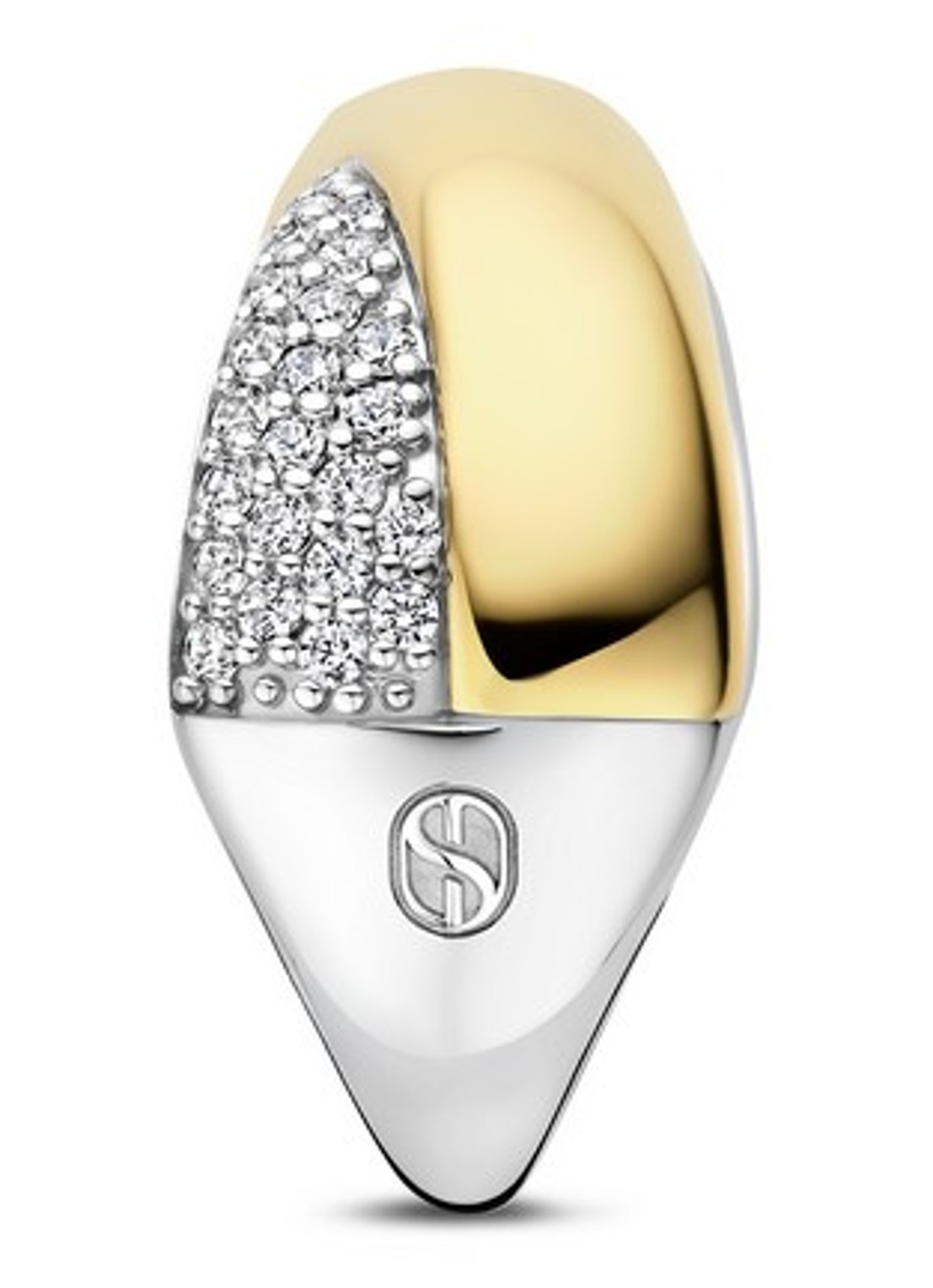 TI SENTO - Milano Ring 12404ZY - detail goud