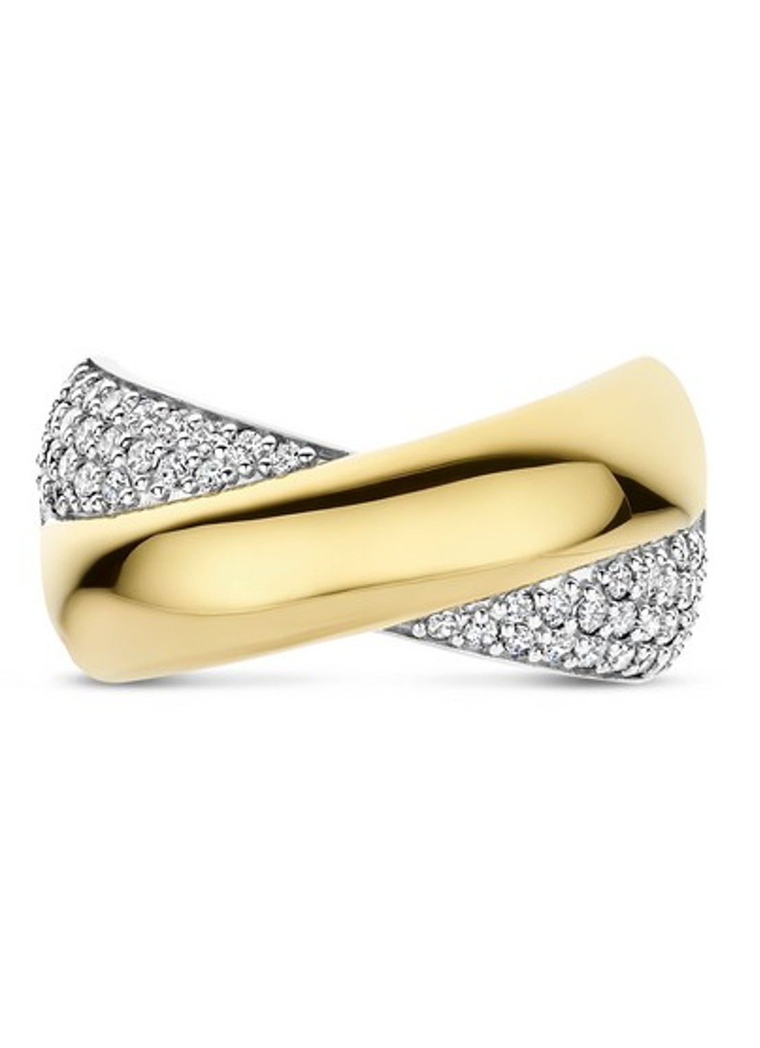 TI SENTO - Milano Ring 12404ZY - detail 2 goud