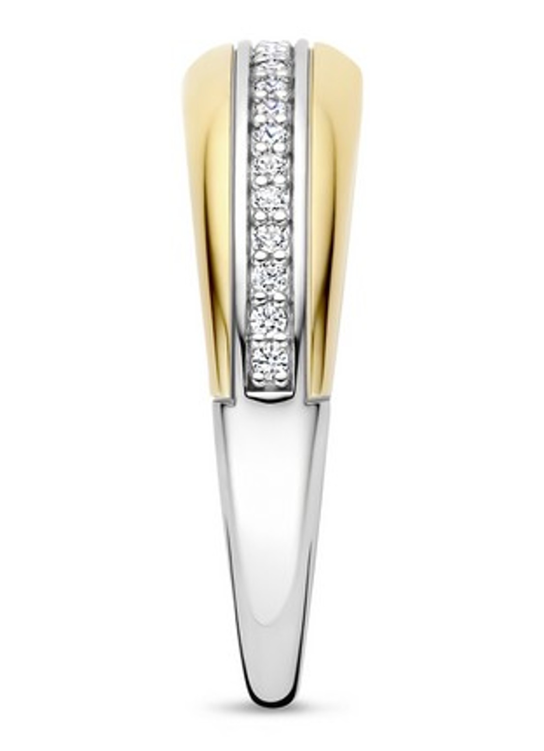 TI SENTO - Milano Ring 12406ZY - detail goud