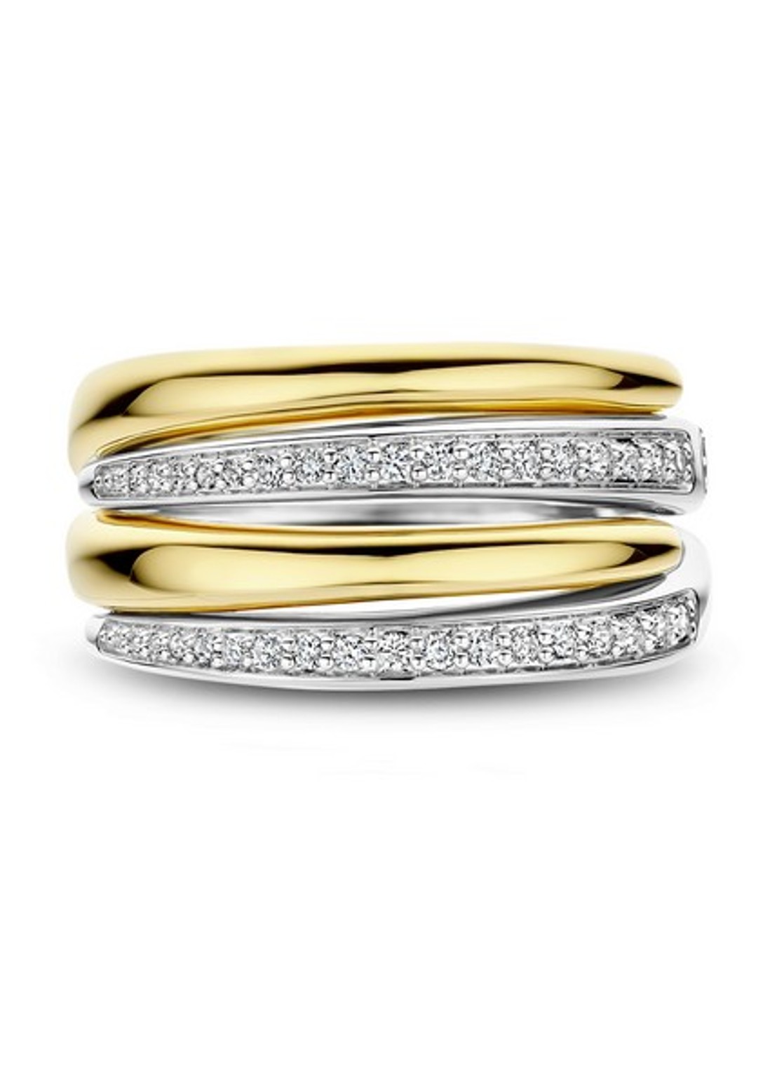 TI SENTO - Milano Ring 12409ZY - detail 4 goud