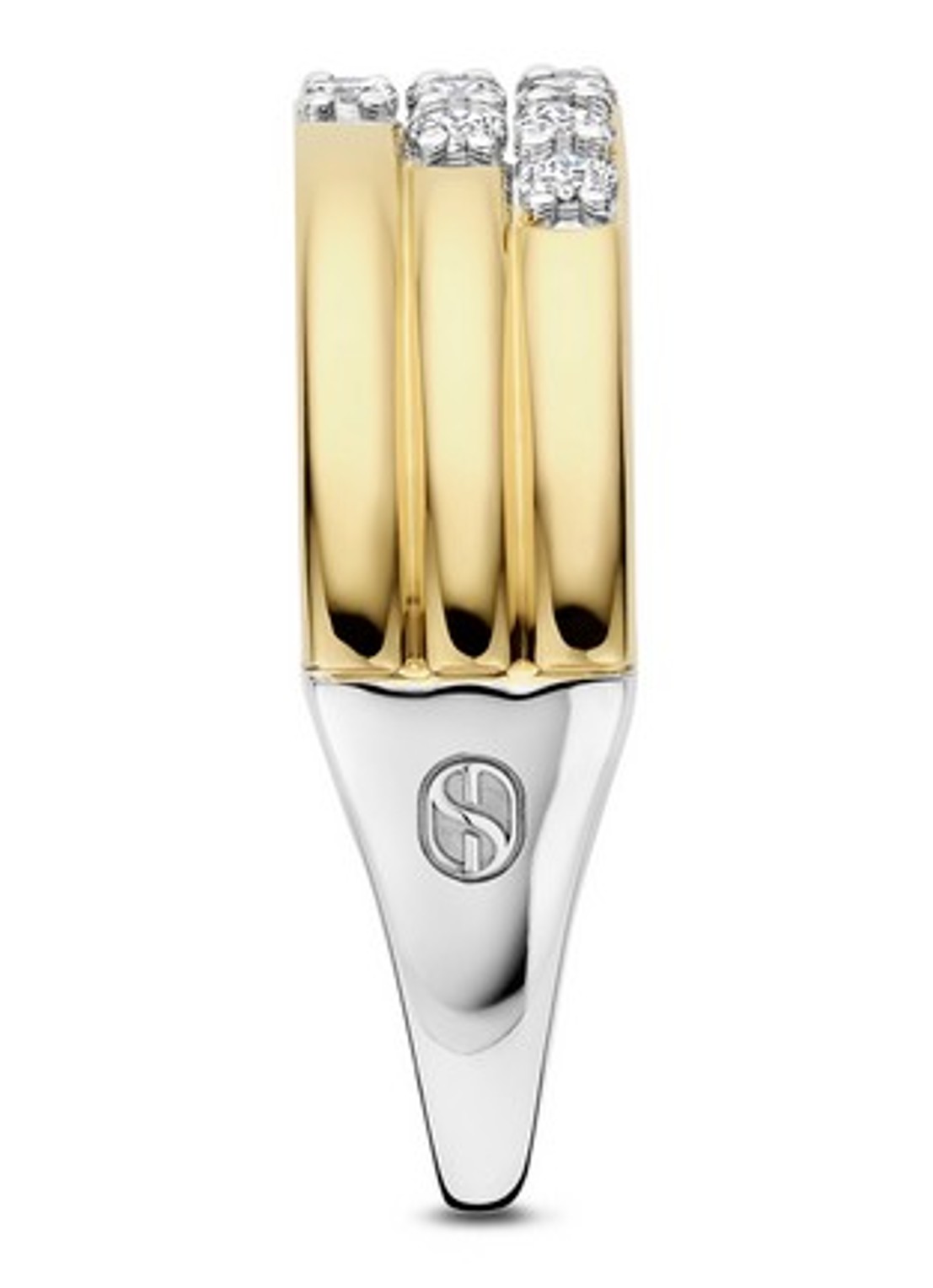 TI SENTO - Milano Ring 12411ZY - detail 3 goud