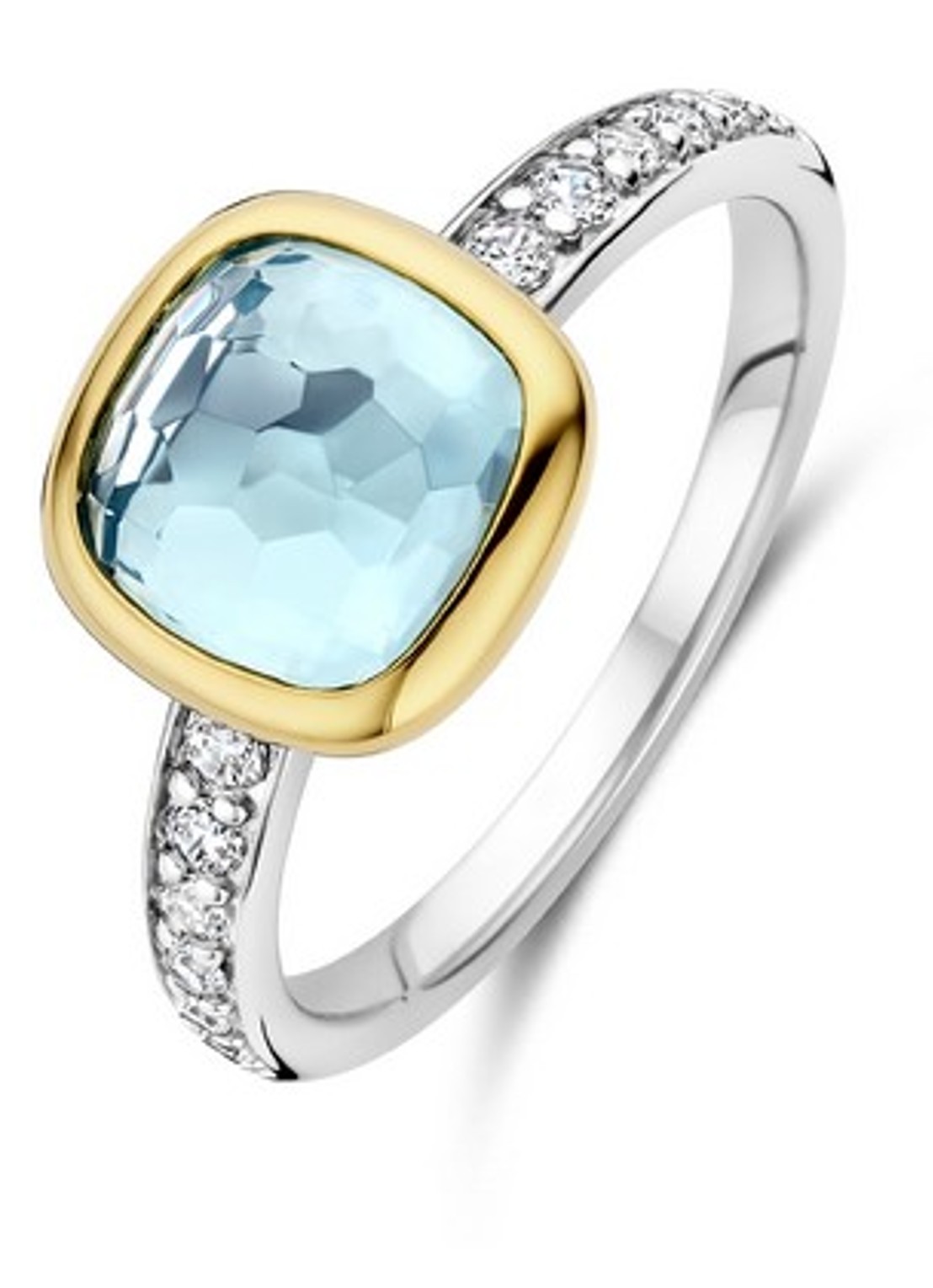 TI SENTO - Milano Ring 12414TY - voorkant 6 zilver