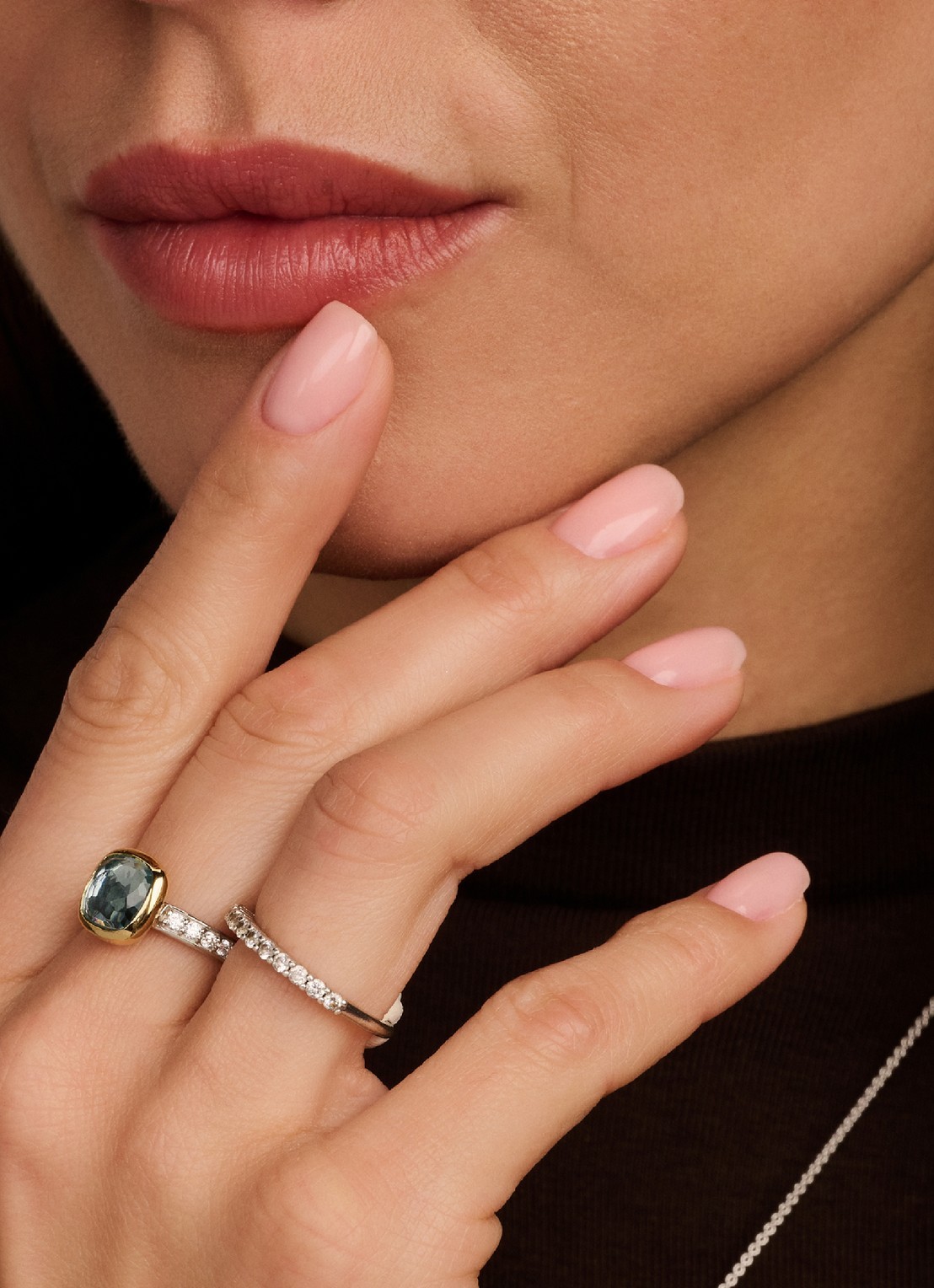 TI SENTO - Milano Ring 12414TY - voorkant 7 zilver