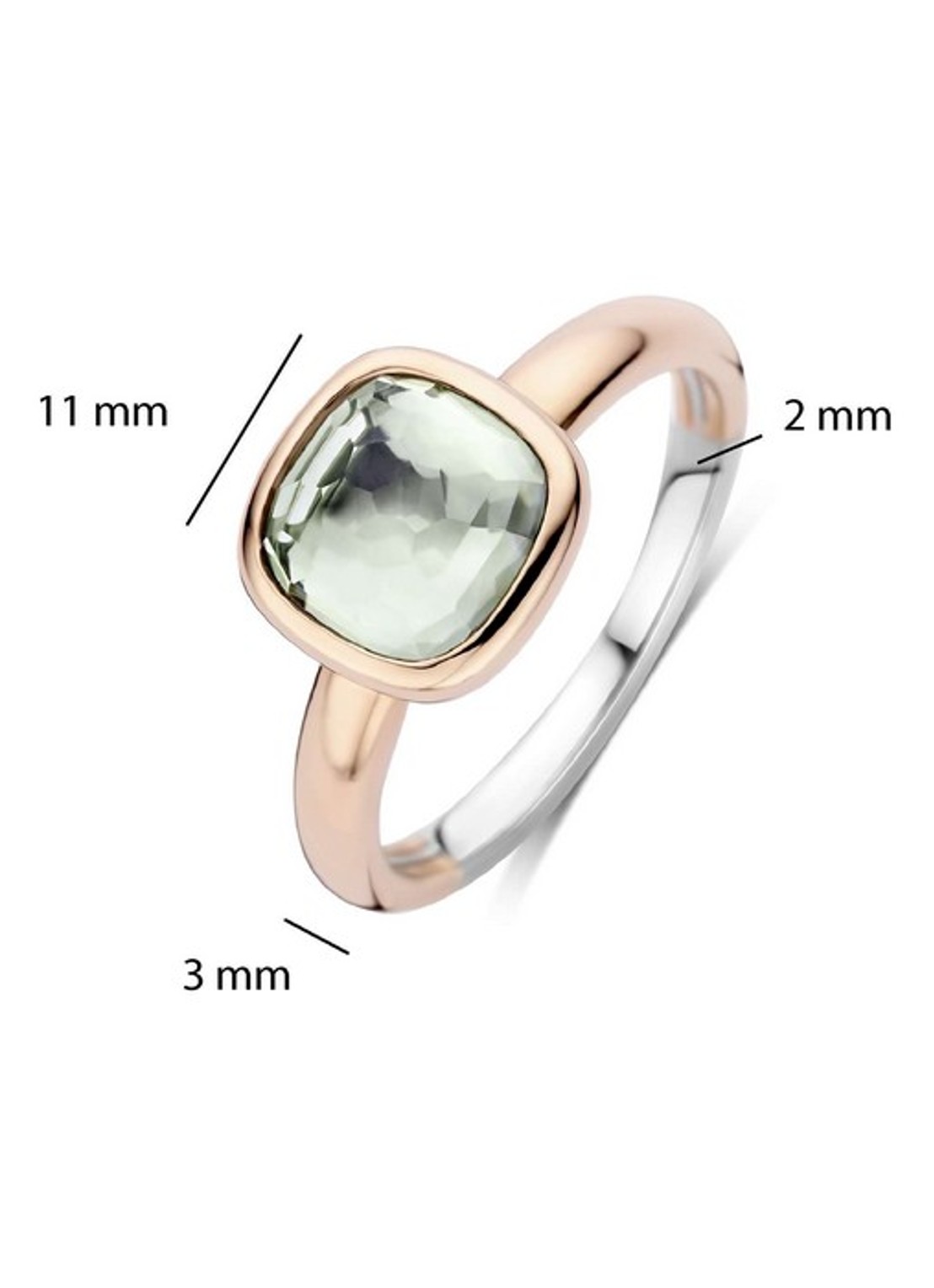 TI SENTO - Milano Ring 12415GR - detail 5 roségoud