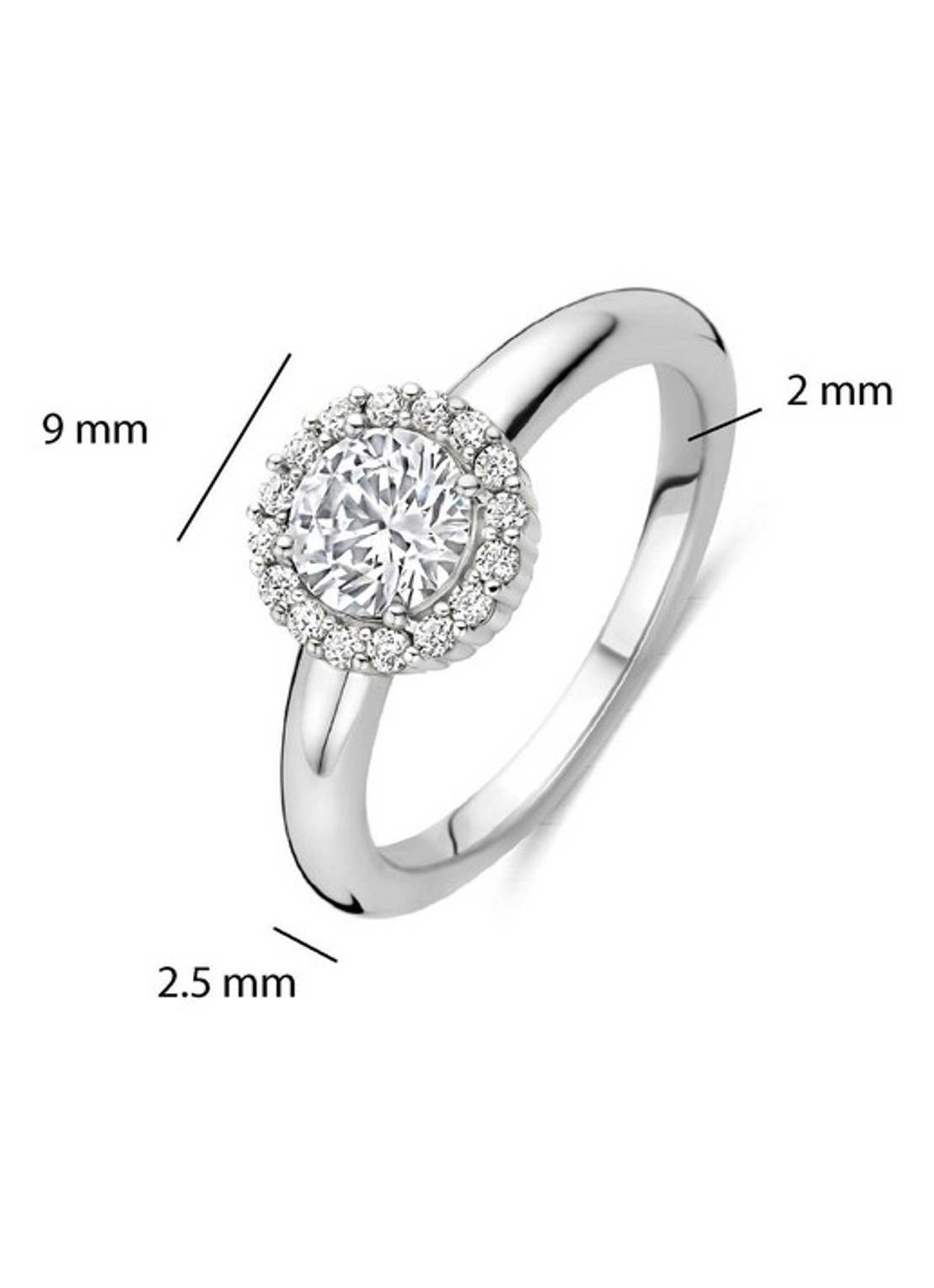TI SENTO - Milano Ring 12416ZI - detail 5 zilver