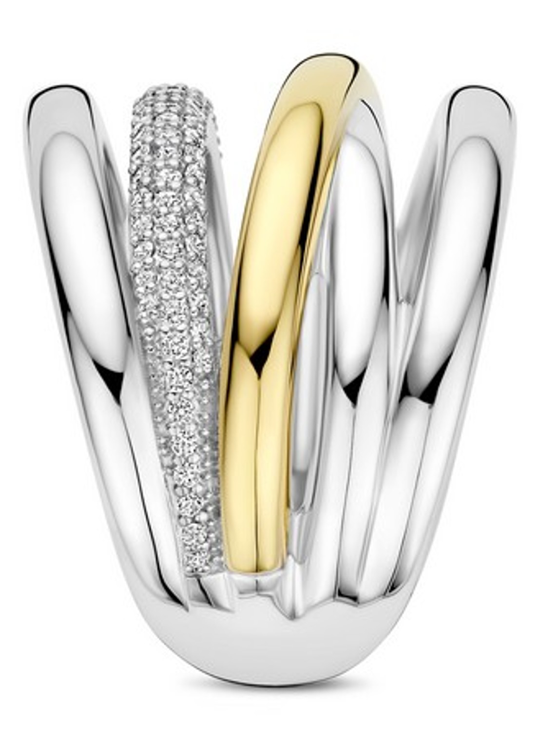 TI SENTO - Milano Ring 12421ZY - detail 3 zilver