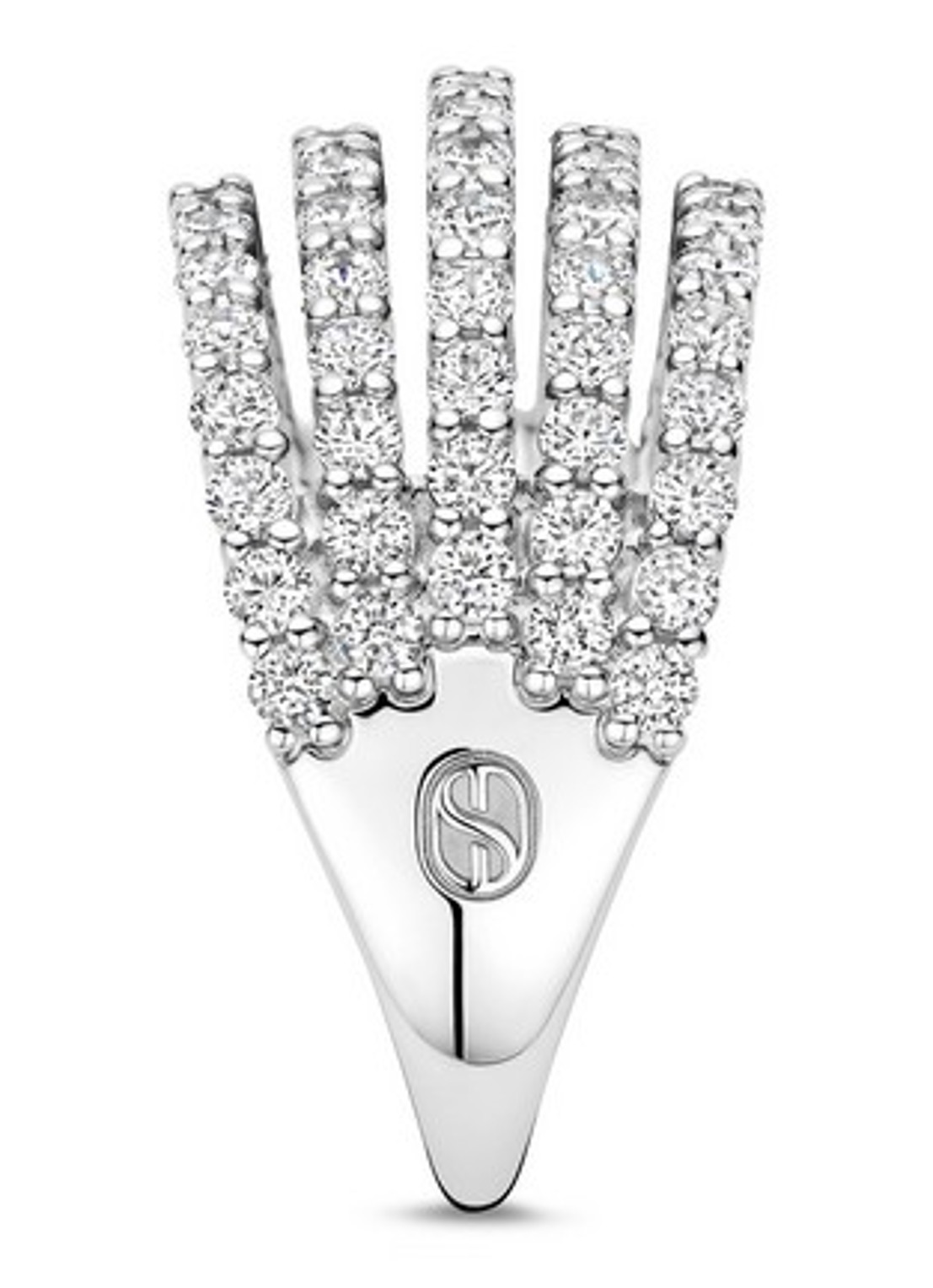 TI SENTO - Milano Ring 12425ZI - detail 3 zilver