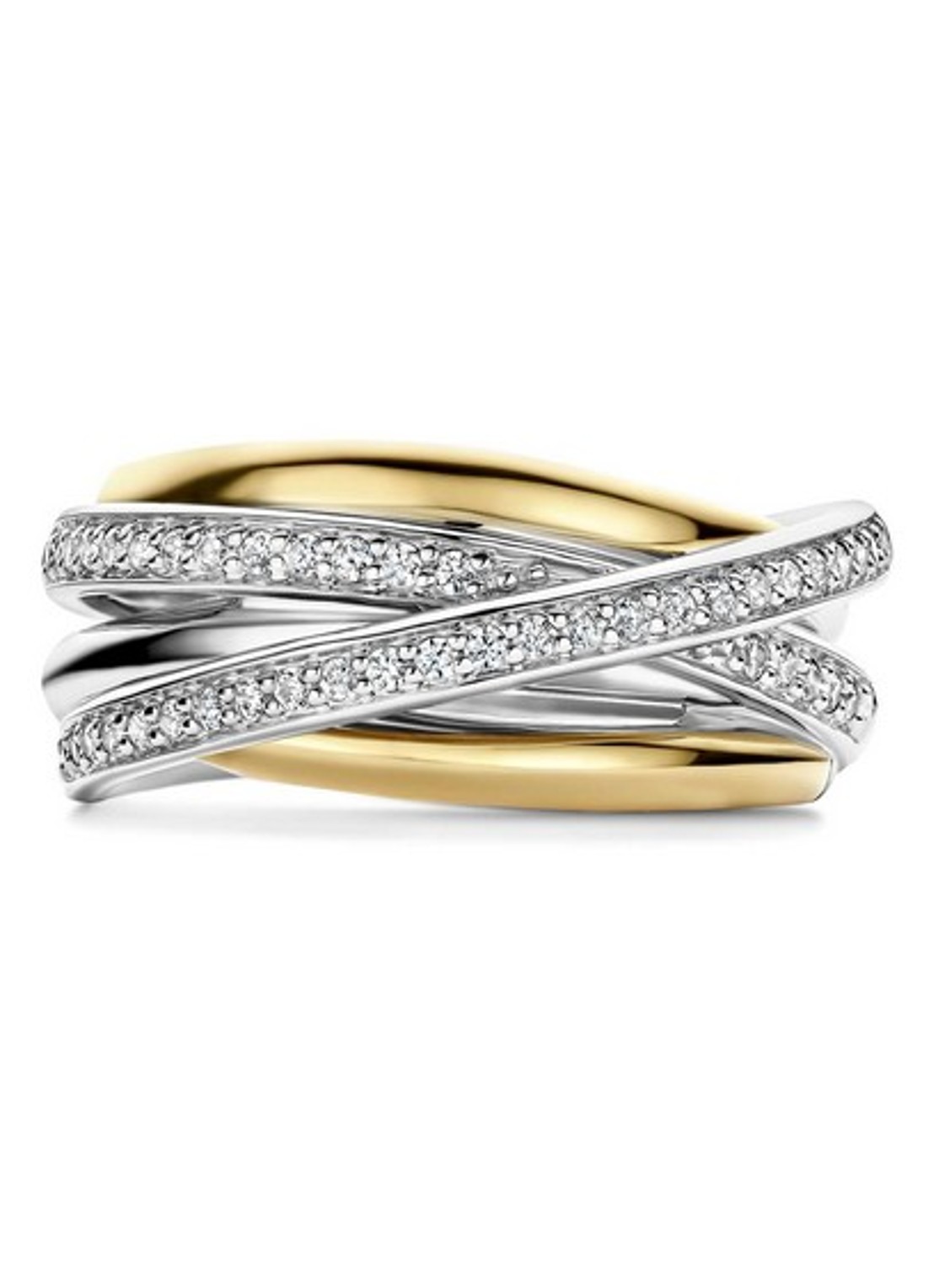 TI SENTO - Milano Ring met zirkonia 12056ZY - detail 2 zilver