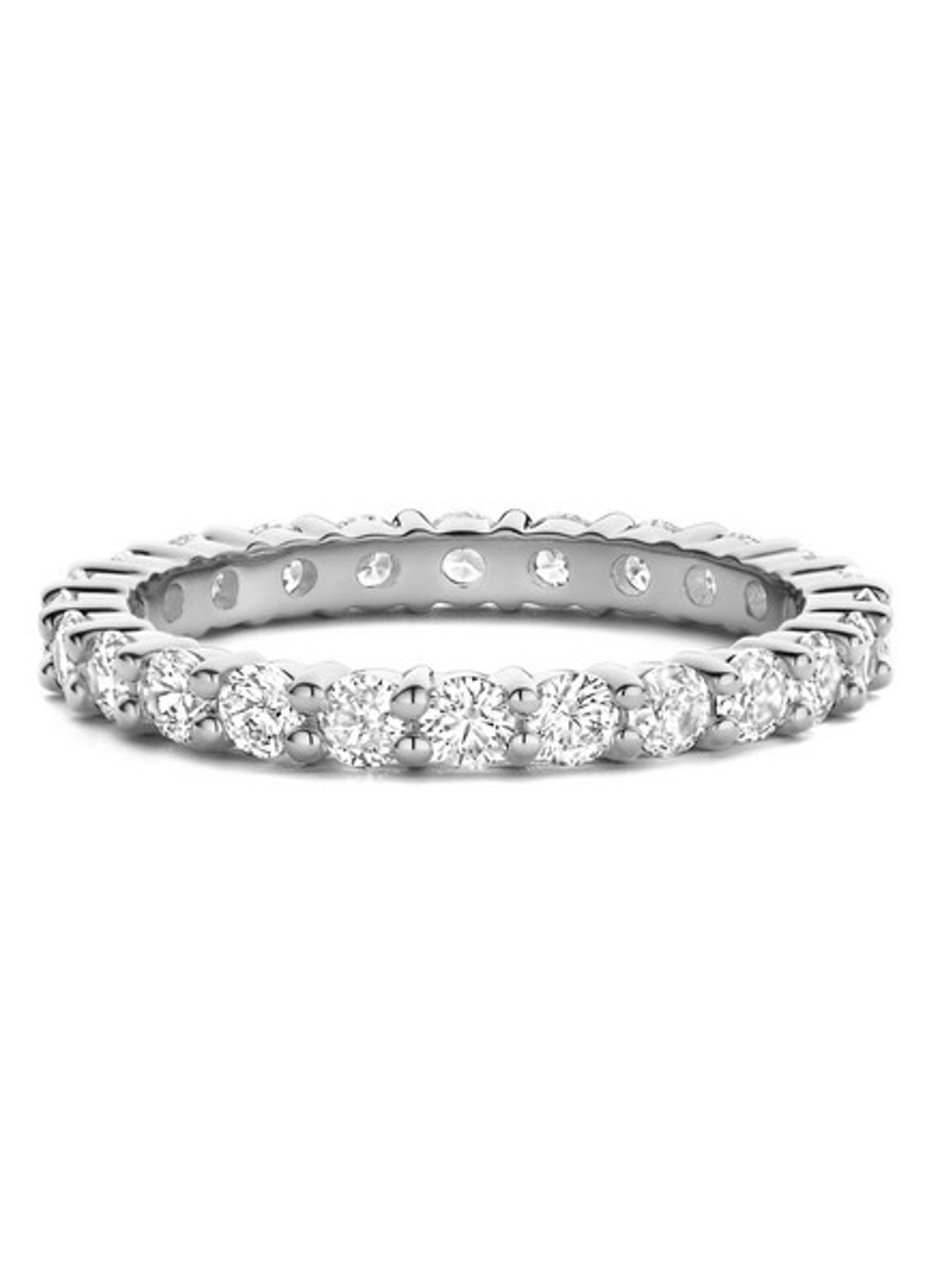TI SENTO - Milano Ring met zirkonia 12371ZI - detail 3 zilver